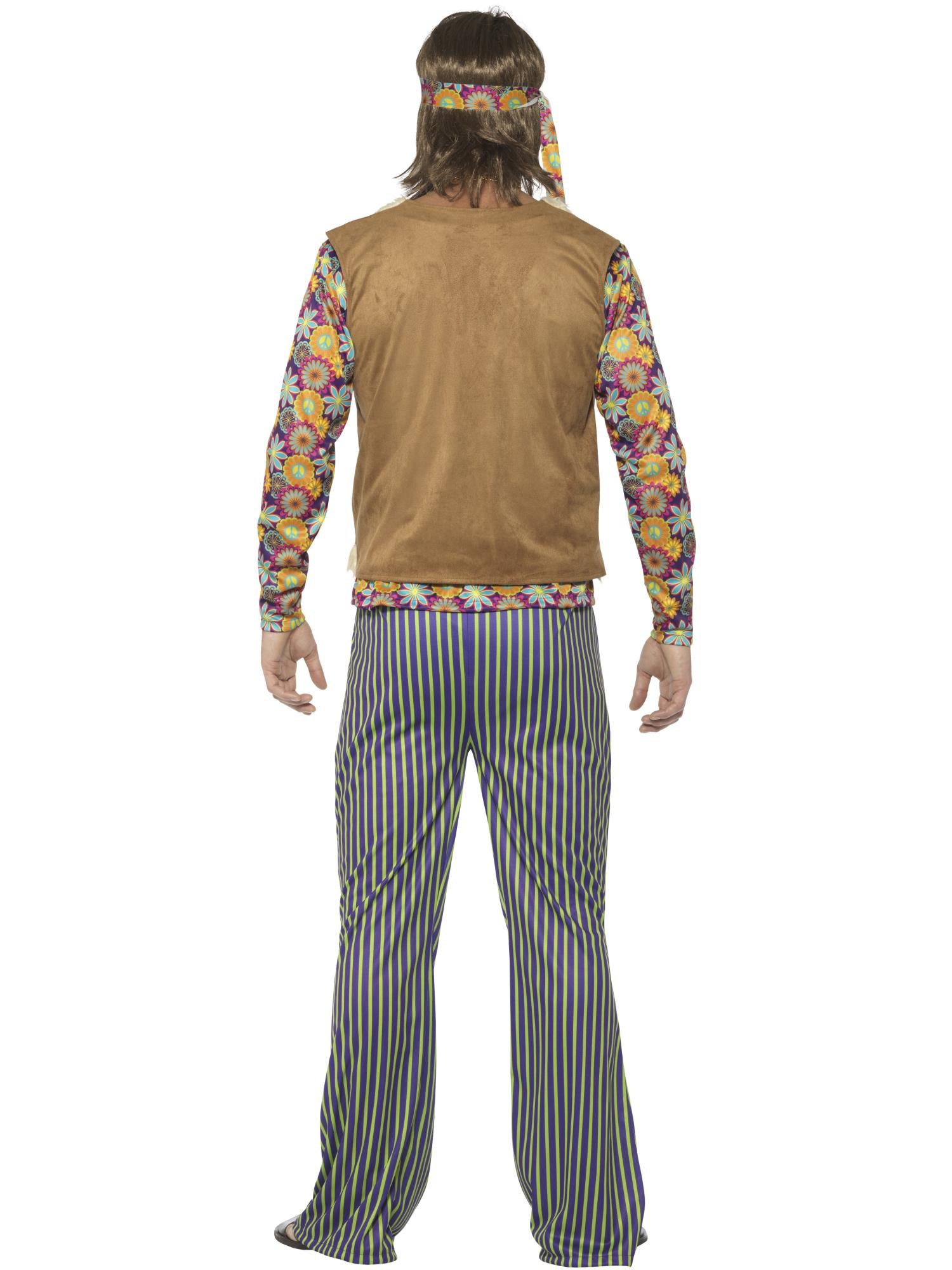 60s Singer Costume, Male, Multi-Coloured