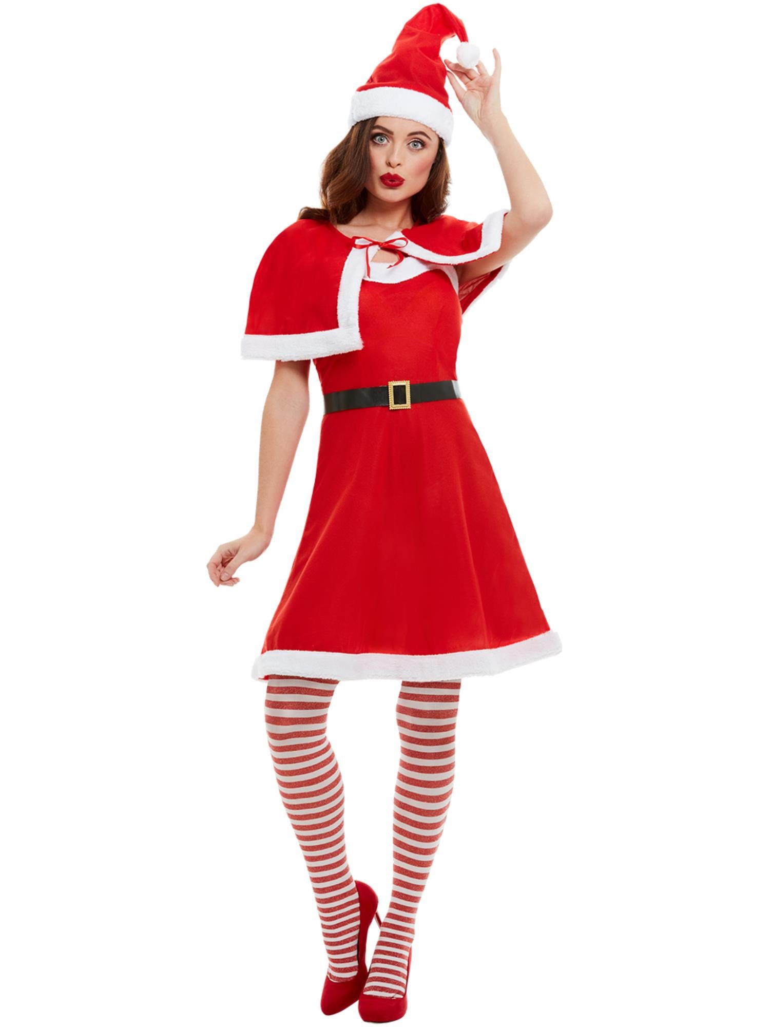 Miss Santa Costume, Red