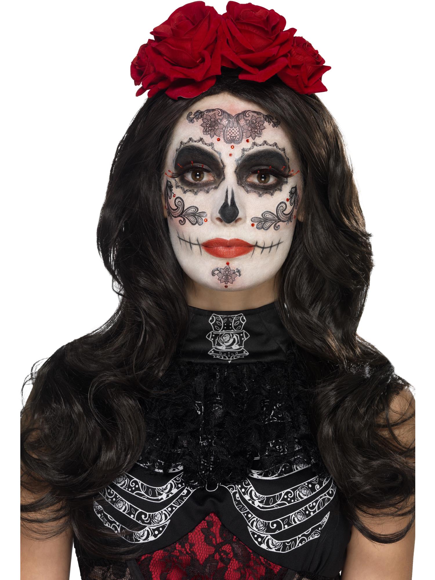 Smiffys Make-Up FX, DOTD Glamour Kit, Grease, Blac