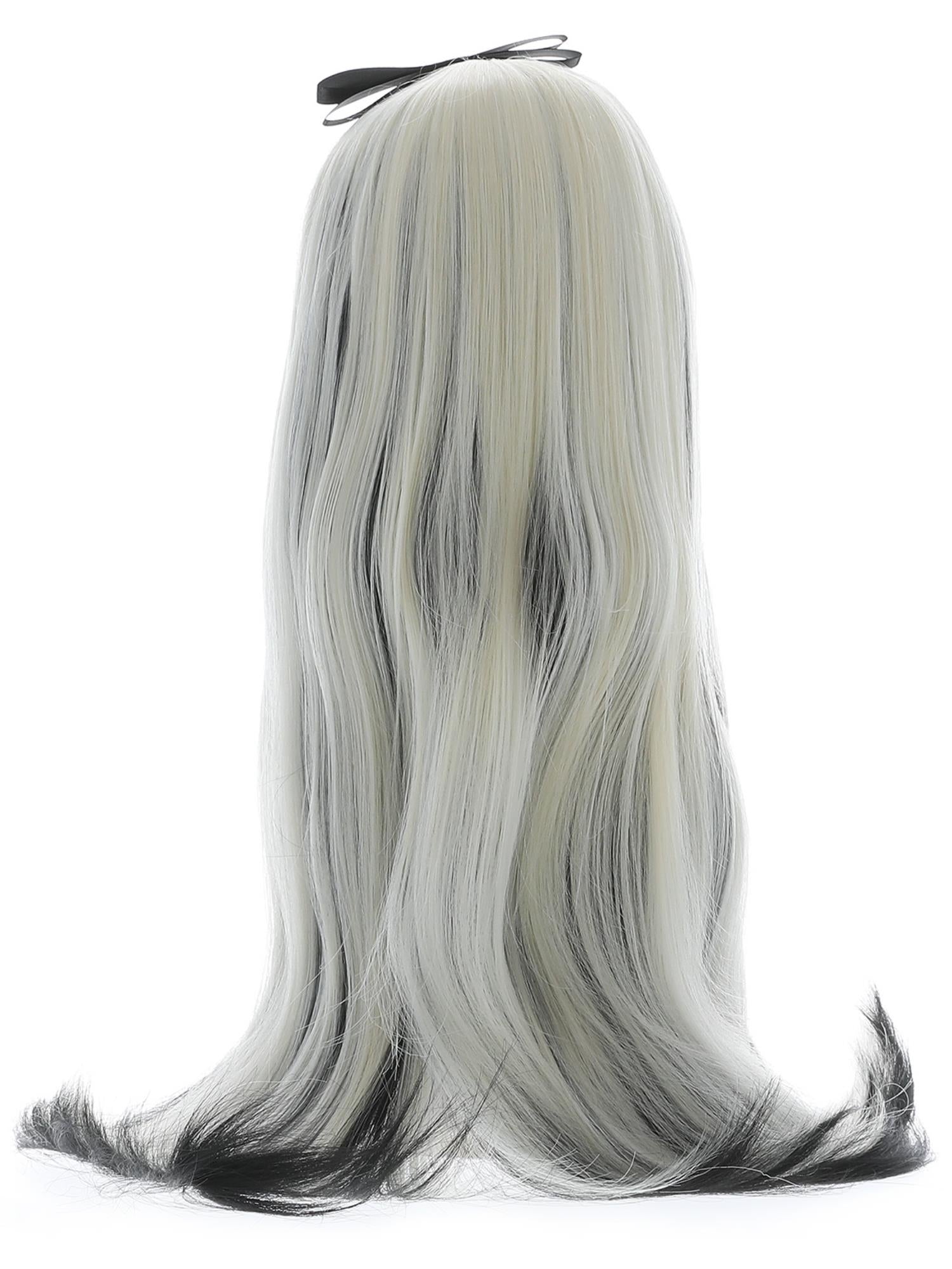 Deluxe Gothic Alice Wig, Blonde & Black