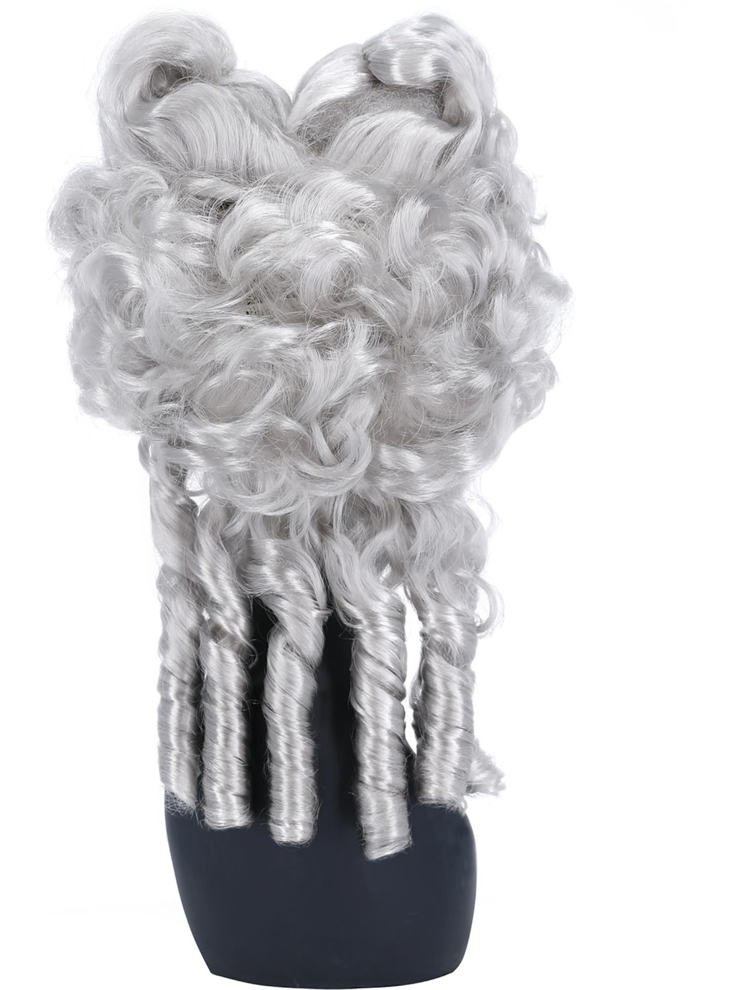 Luxe Marie Antoinette-pruik, wit