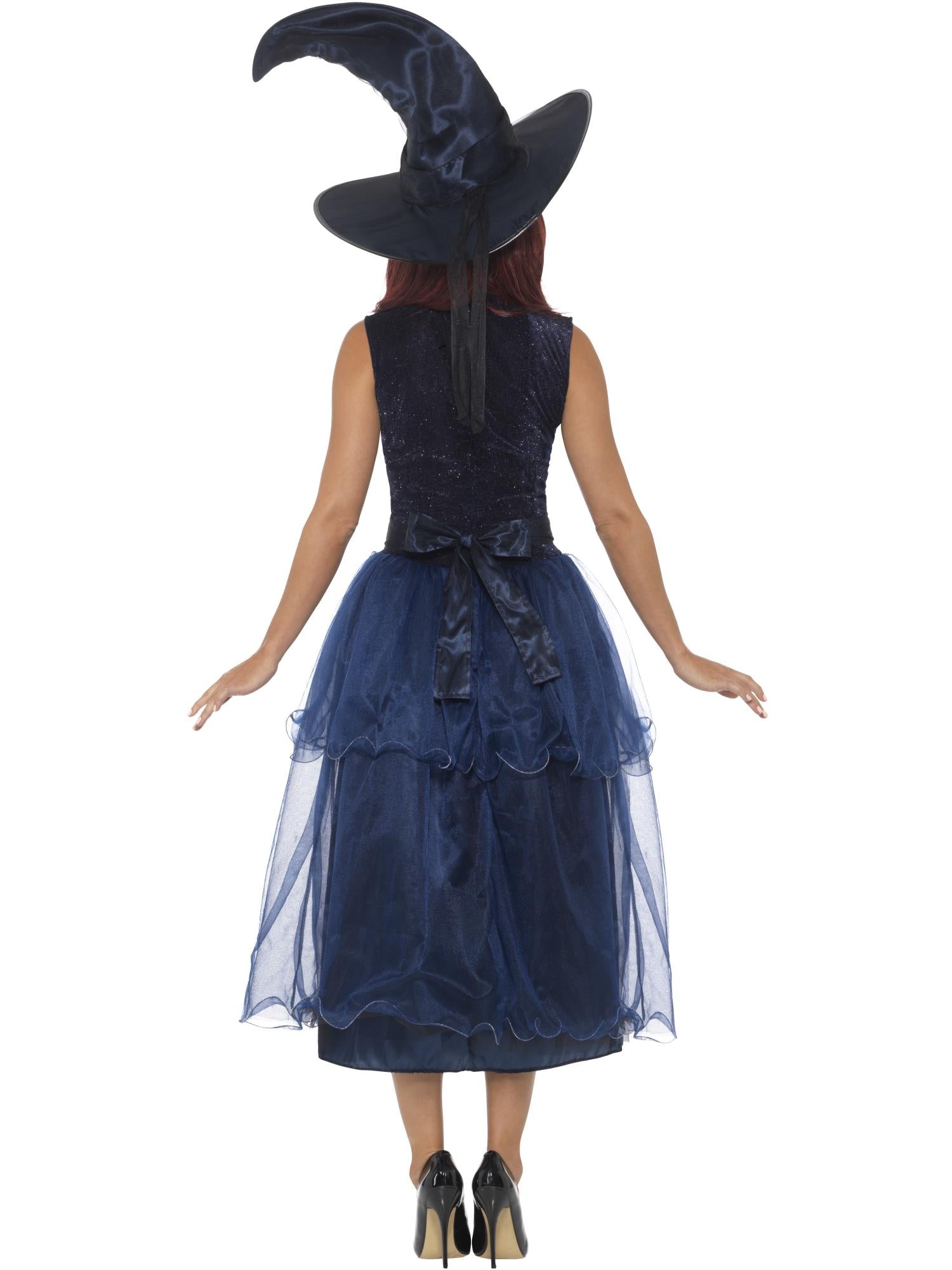 Deluxe Midnight Witch Costume, Blue