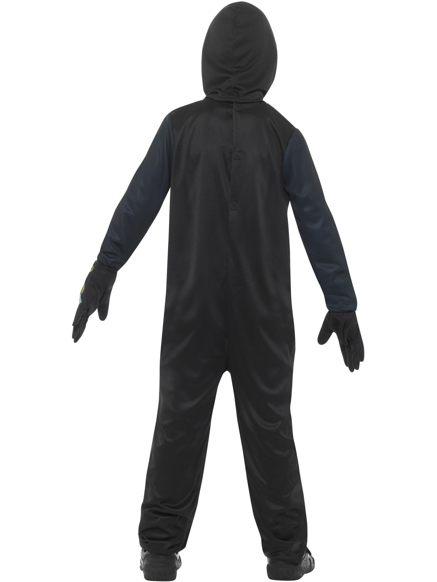 Glow in the Dark Skeleton Costume, Multi-Coloured