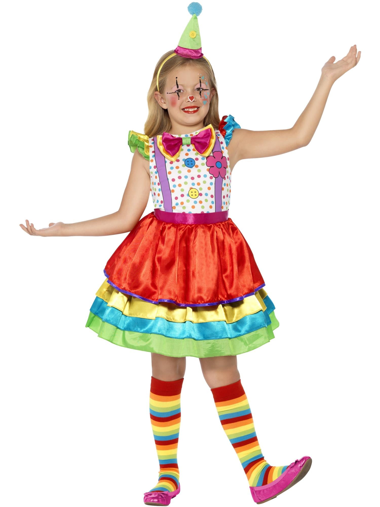 Deluxe Clown Girl Costume,