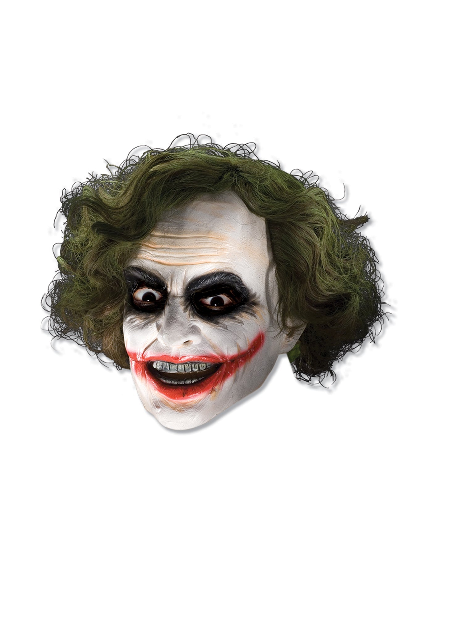 Joker Vinyl Mask With Wig
