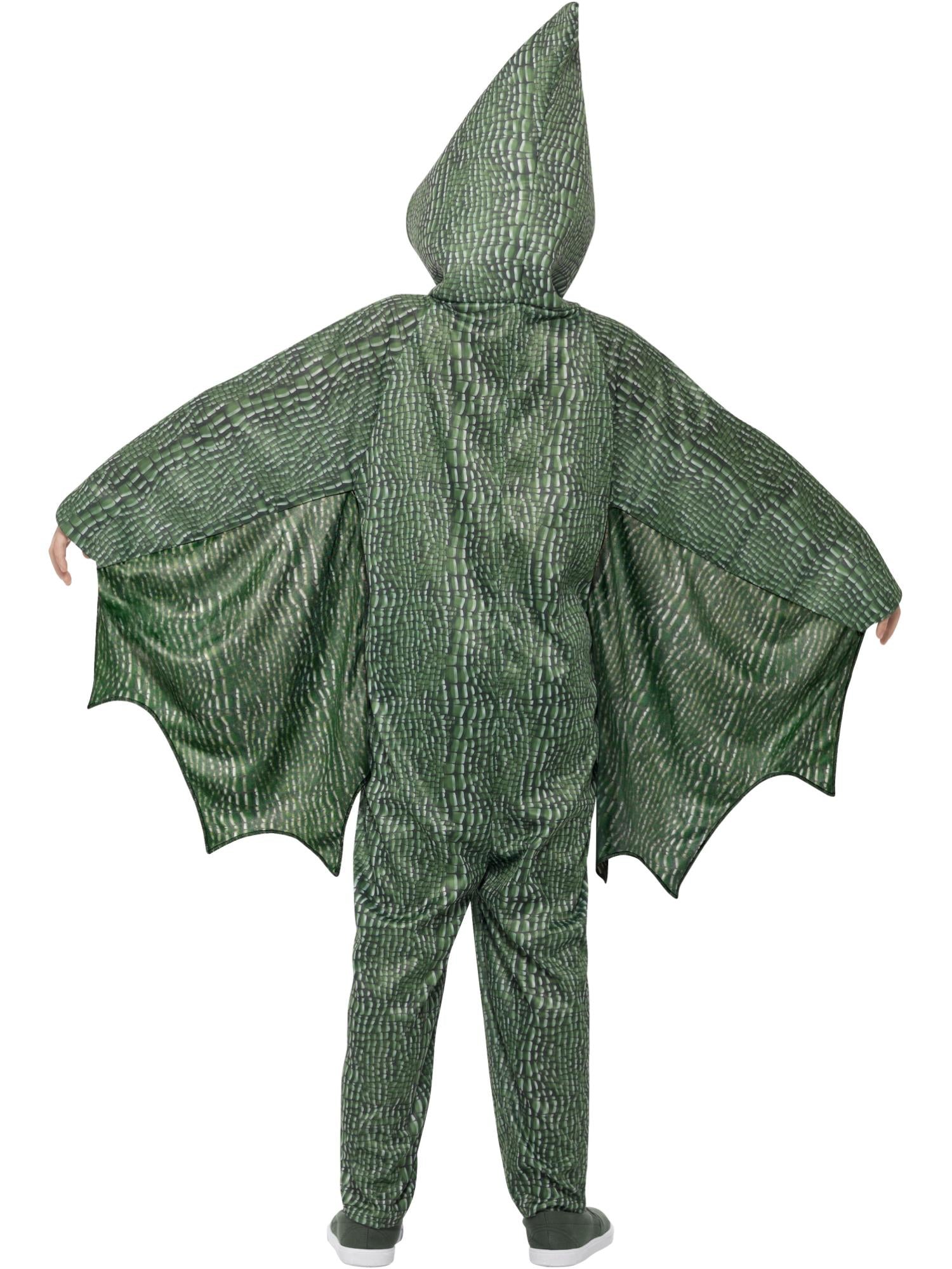 Pterodactyl Dinosaur Costume, Green