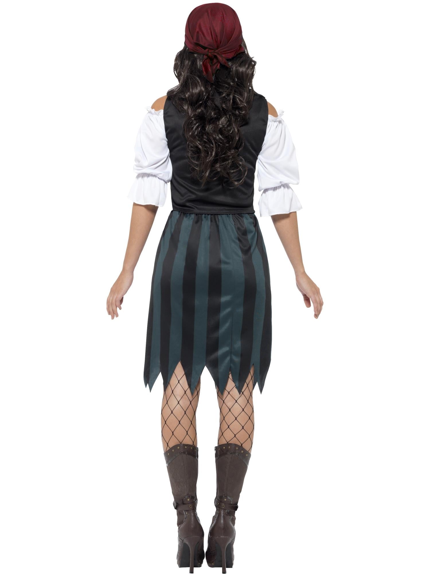 Pirate Deckhand Costume, Blue