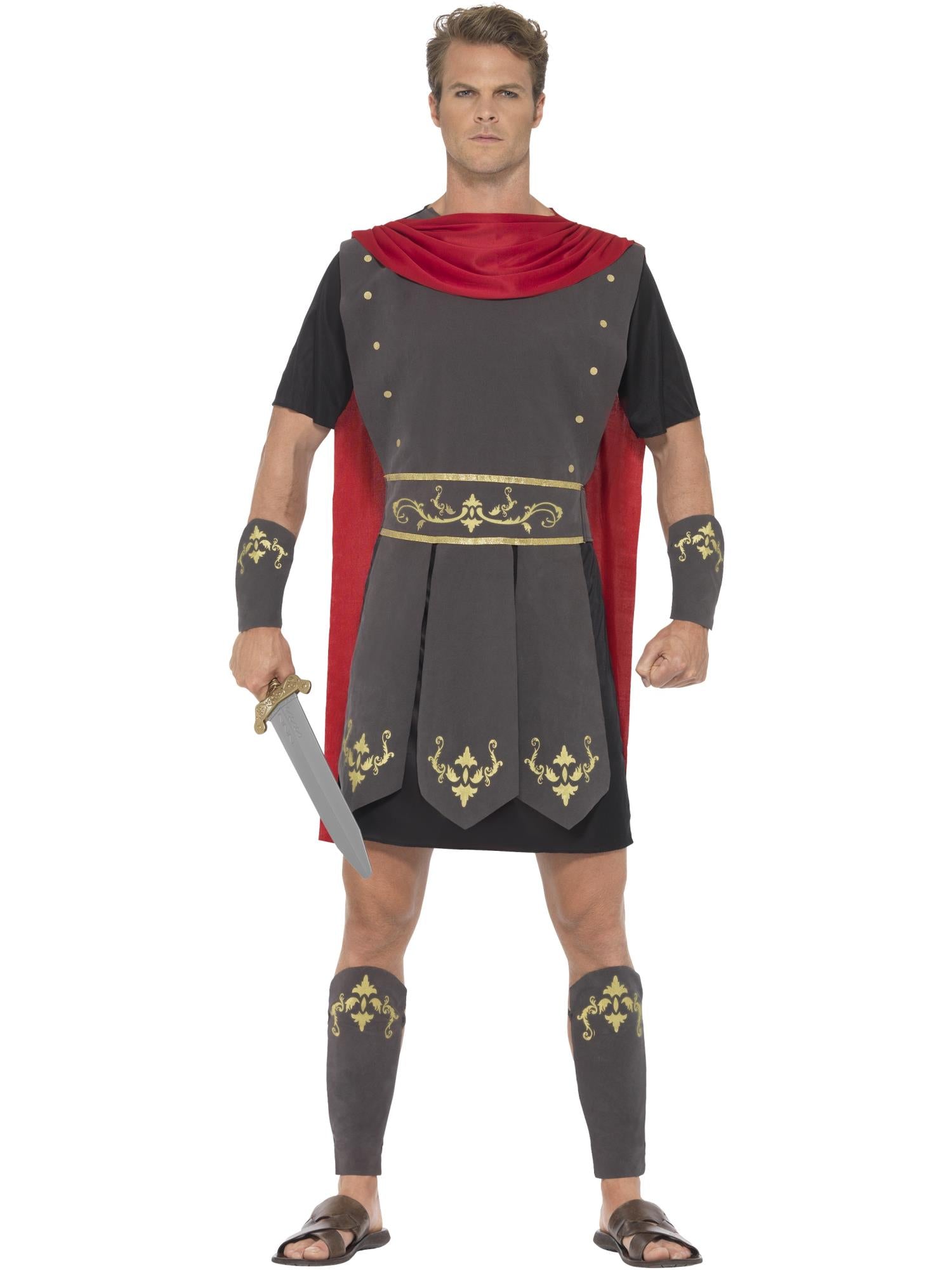 Roman Gladiator Costume, Black