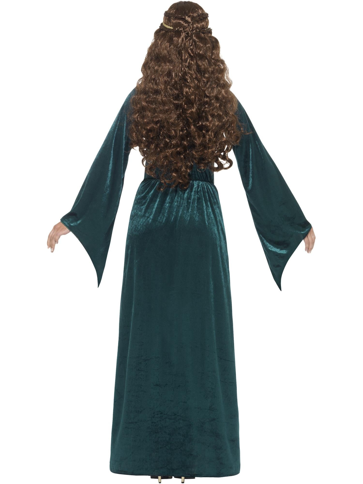 Medieval Maid Costume, Green