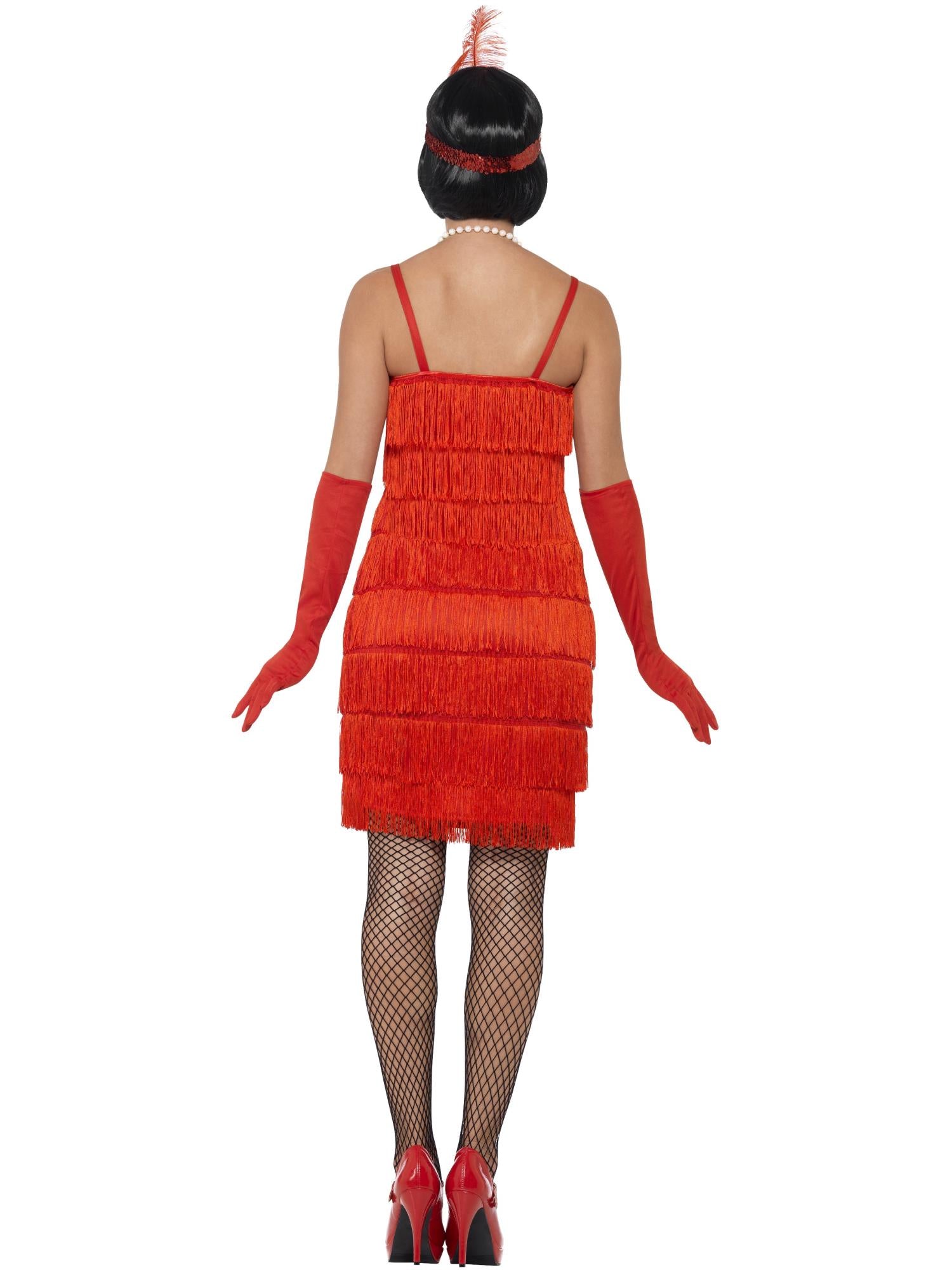 Flapper Costume, Red