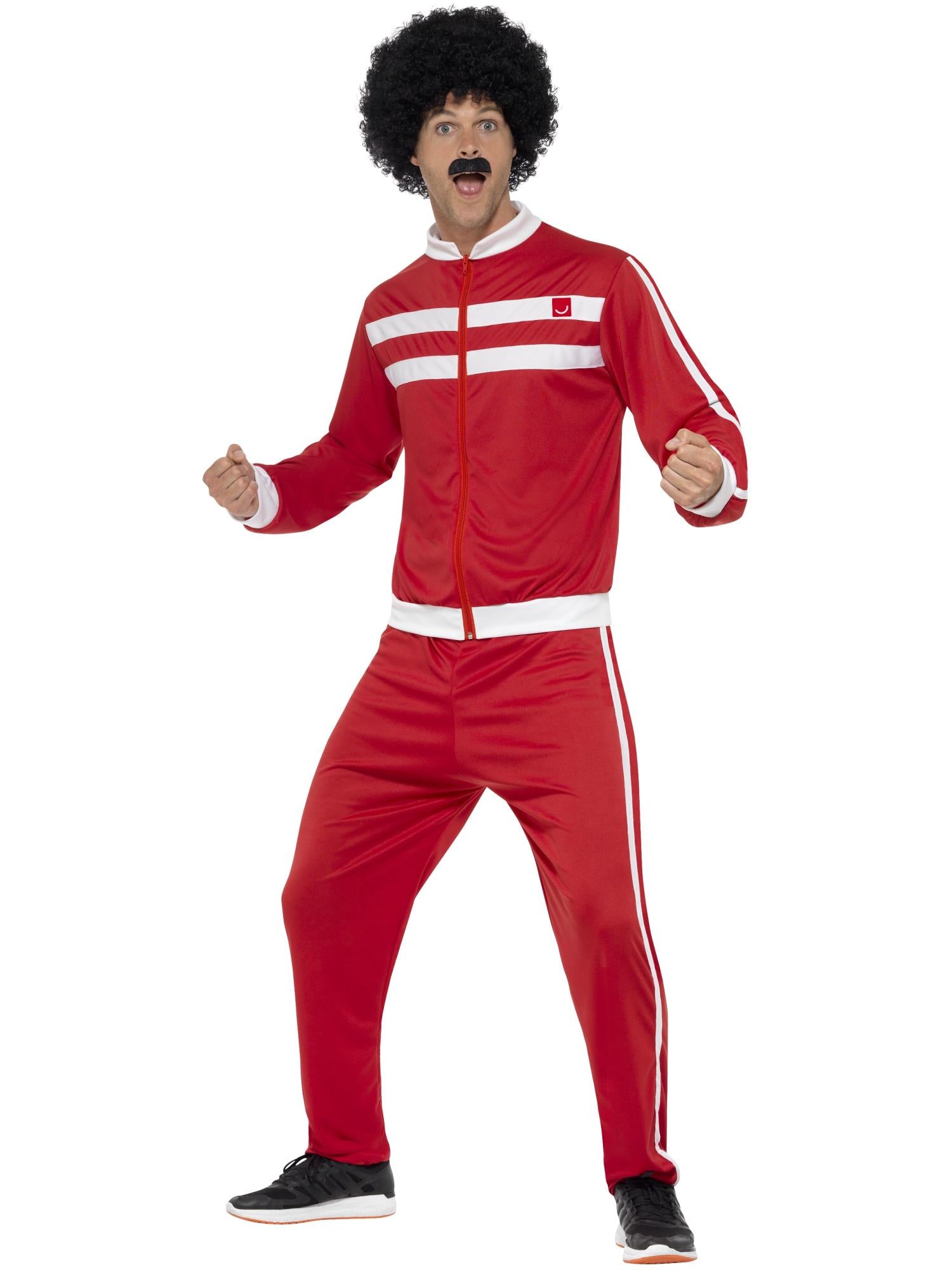 Scouser Tracksuit, Red & White