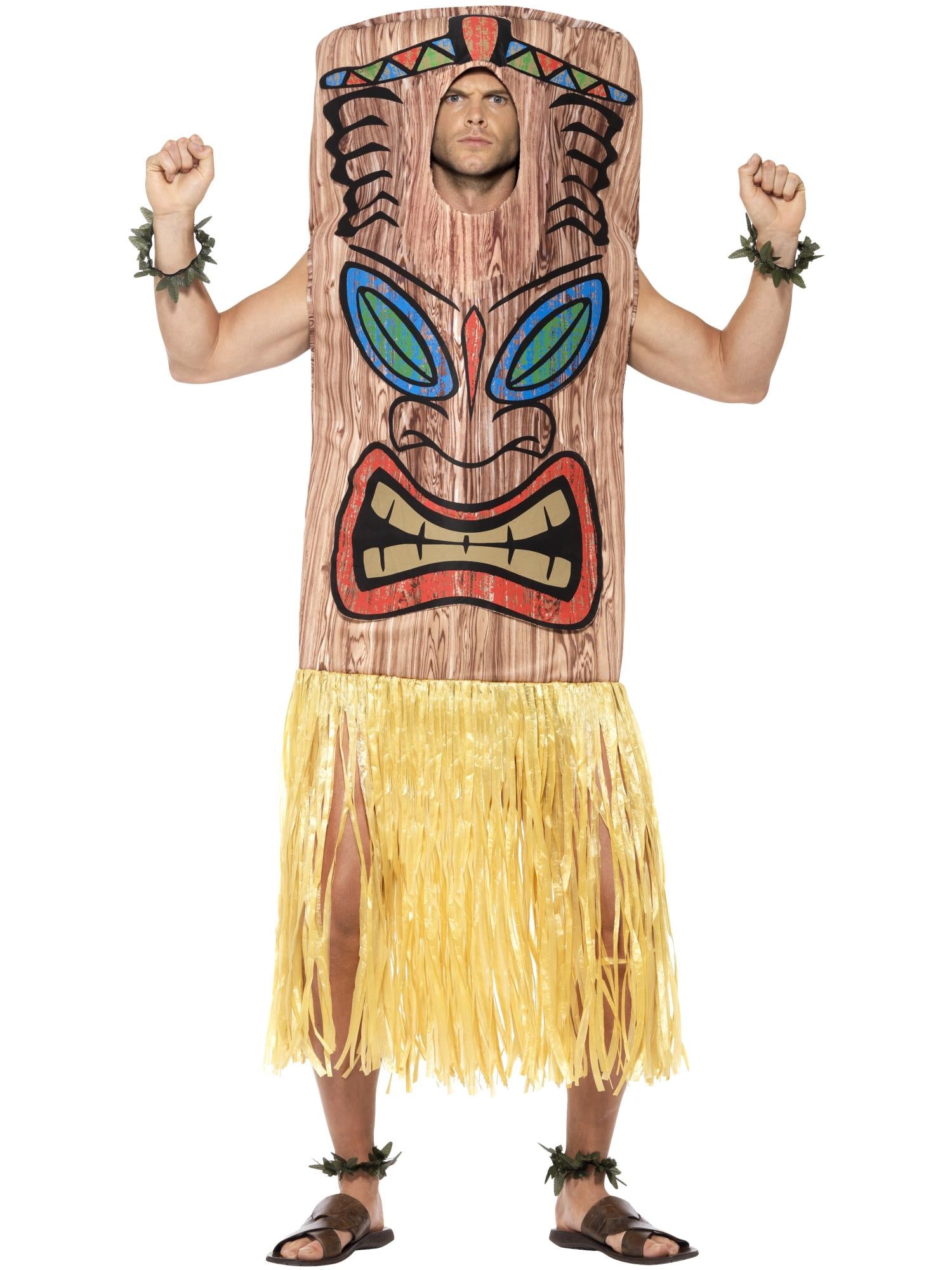 Tiki Totem Costume, Brown