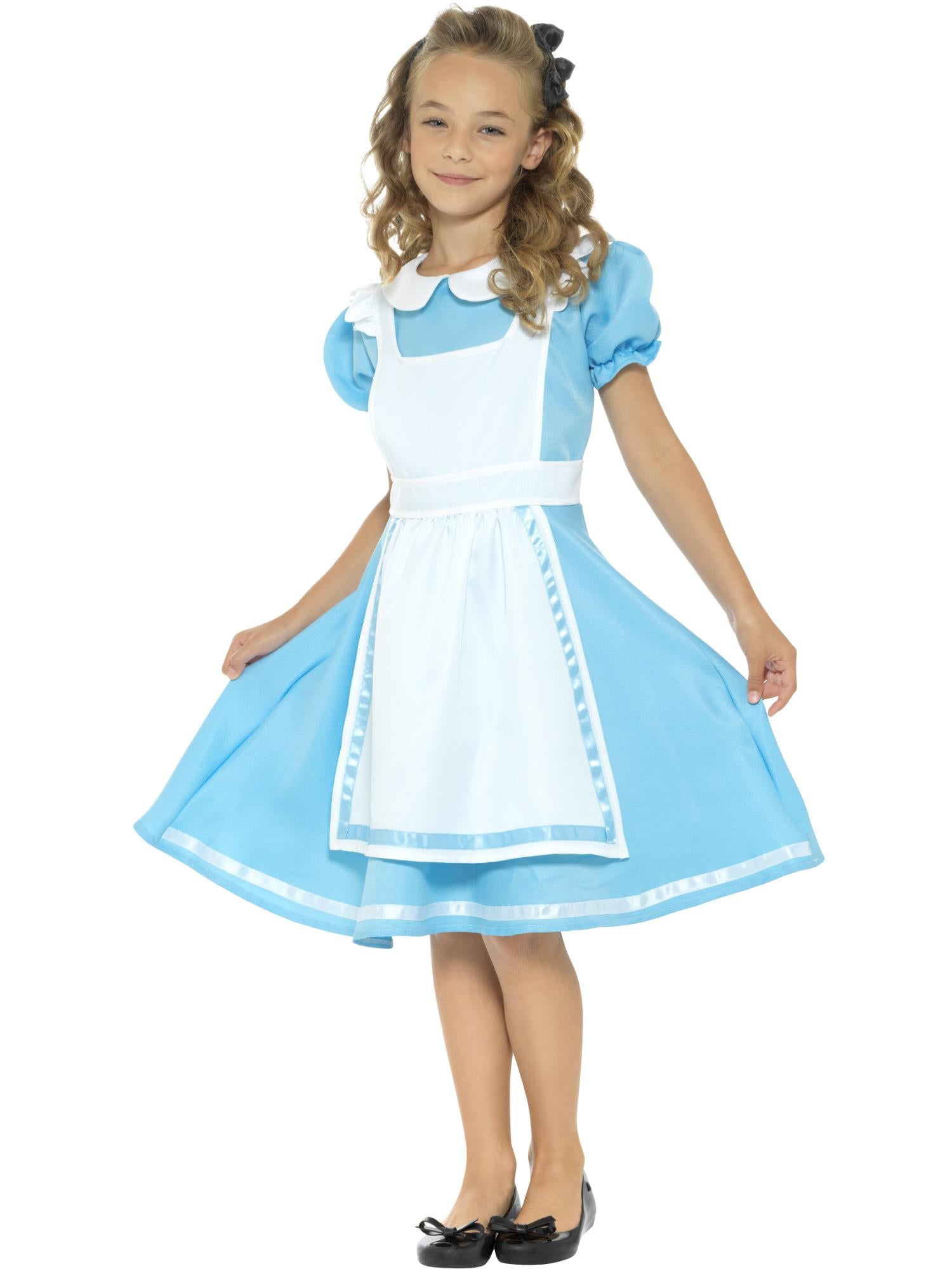Wunderland-Prinzessinnenkostüm, blau