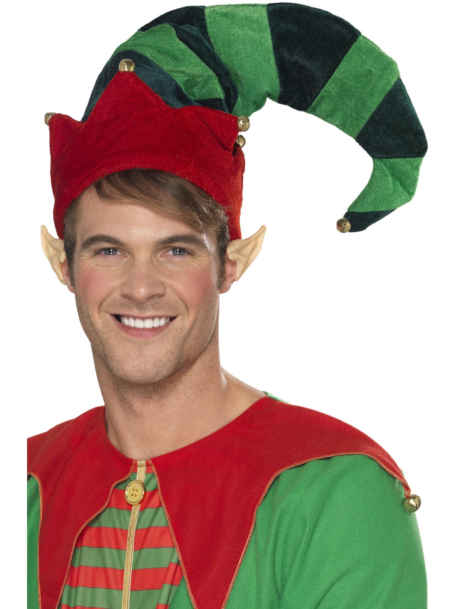 Plush Elf Hat, Green