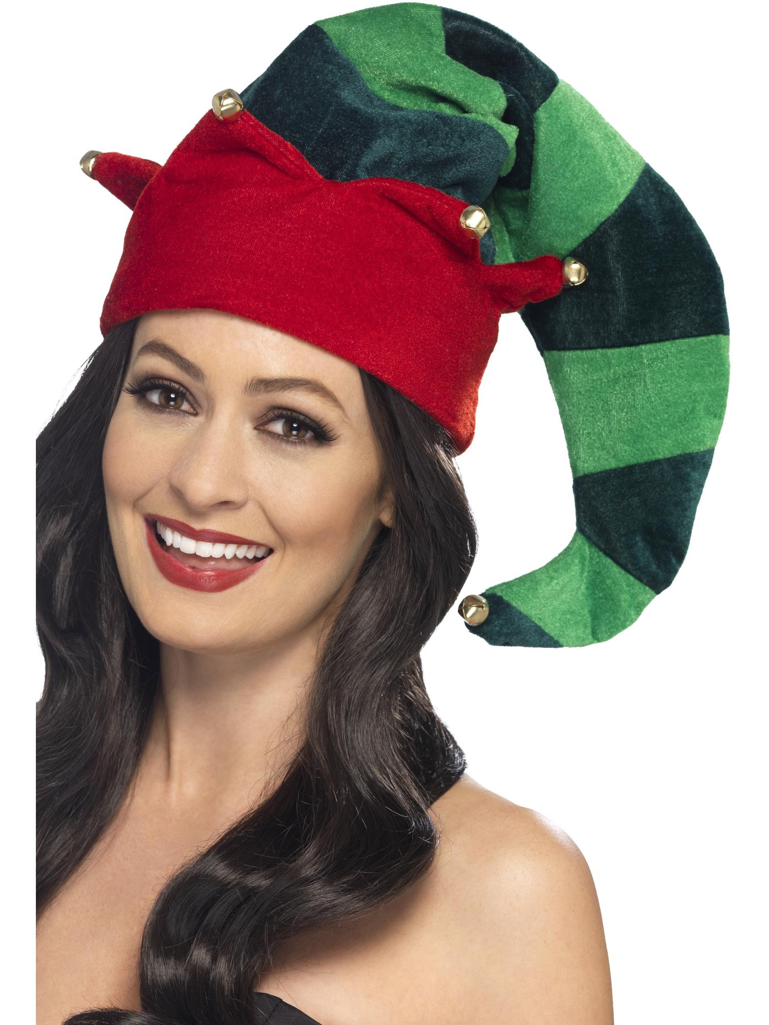 Plush Elf Hat, Green