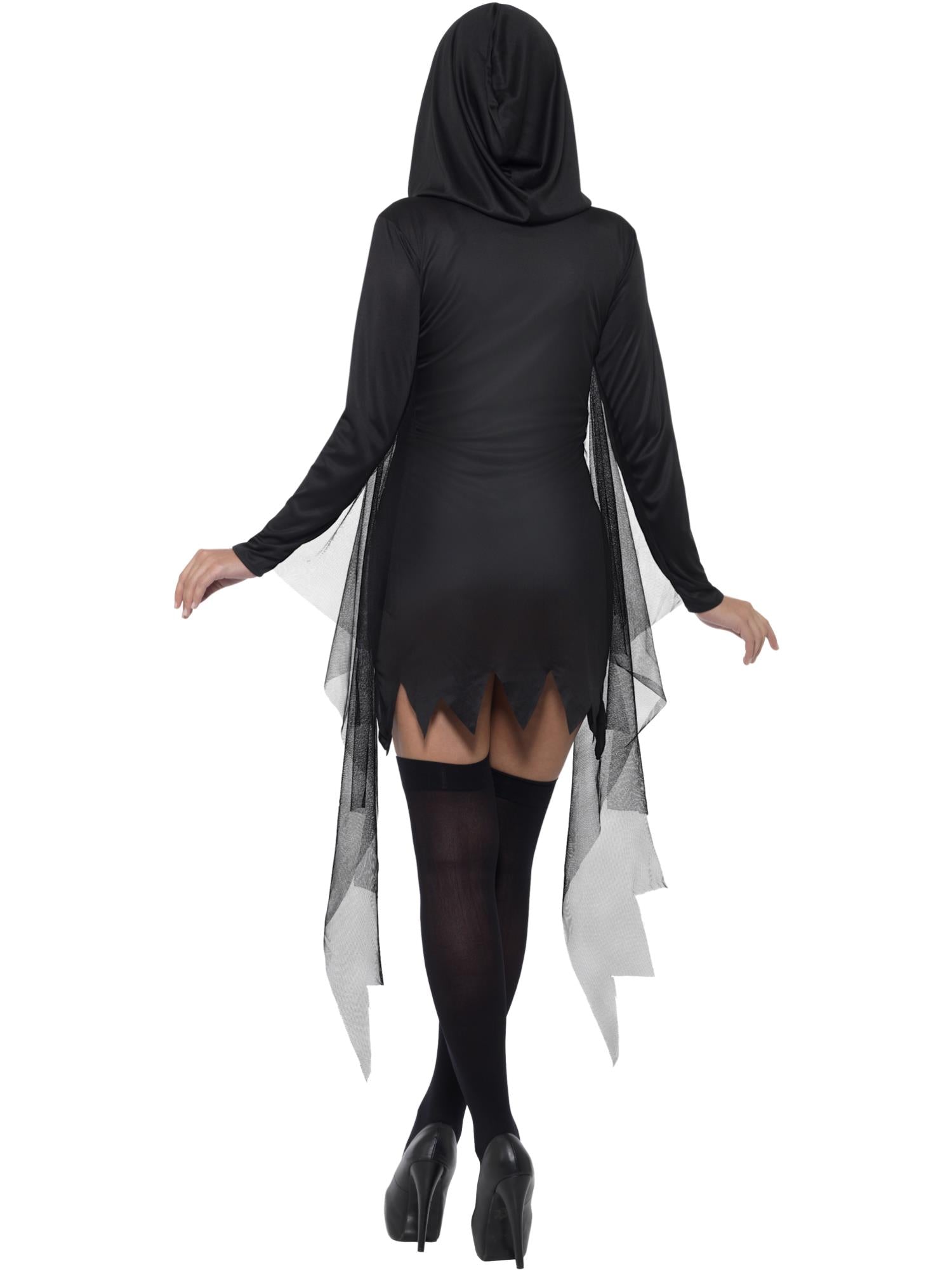 Fever Sexy Reaper Costume, Black