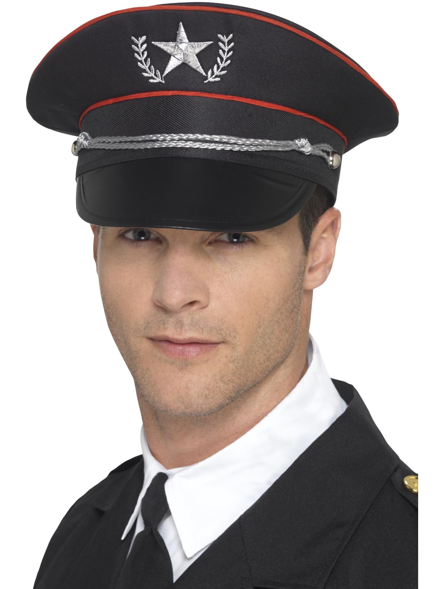Deluxe Military Hat, Black