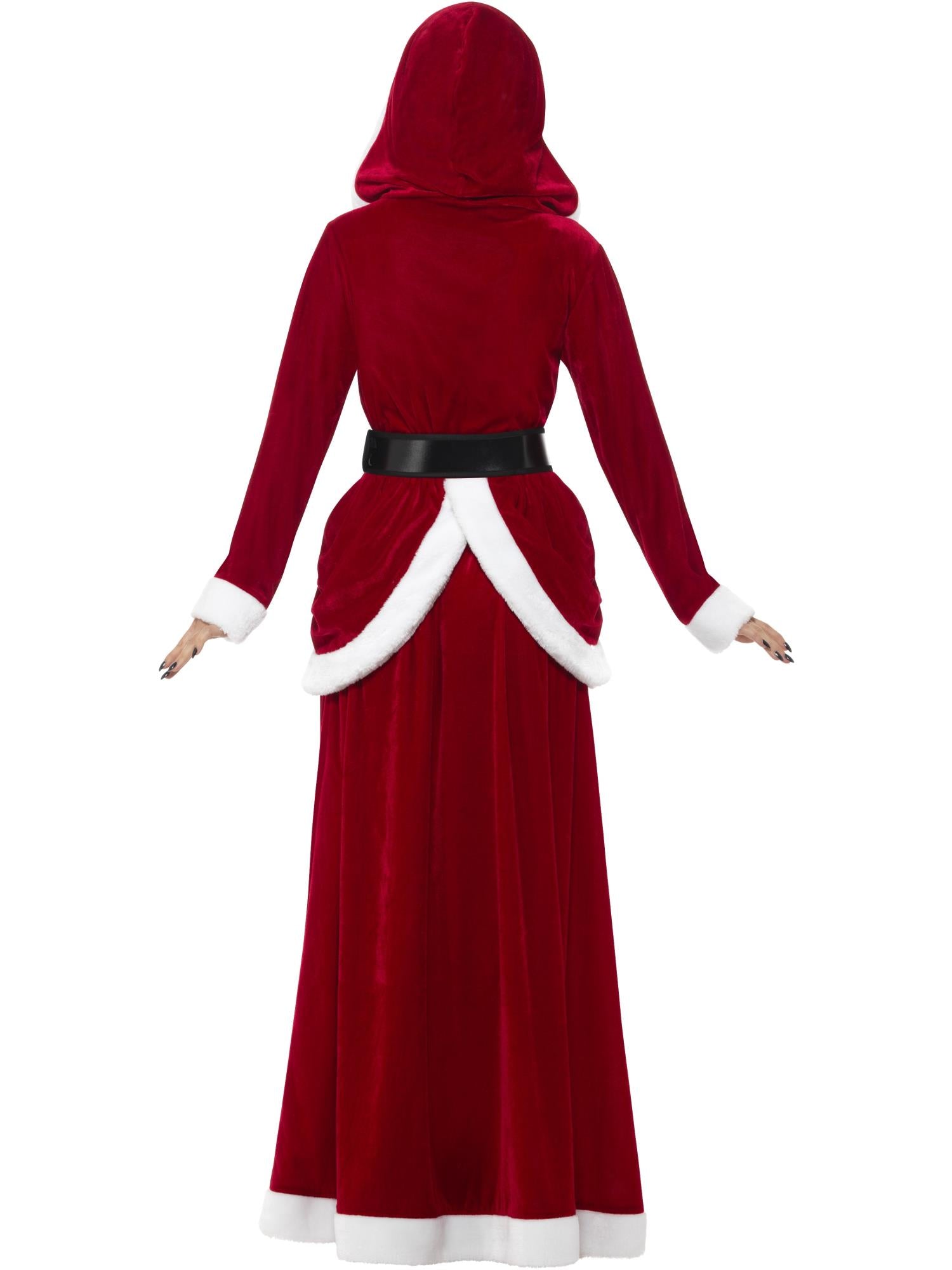 Deluxe Ms Claus Costume, Red