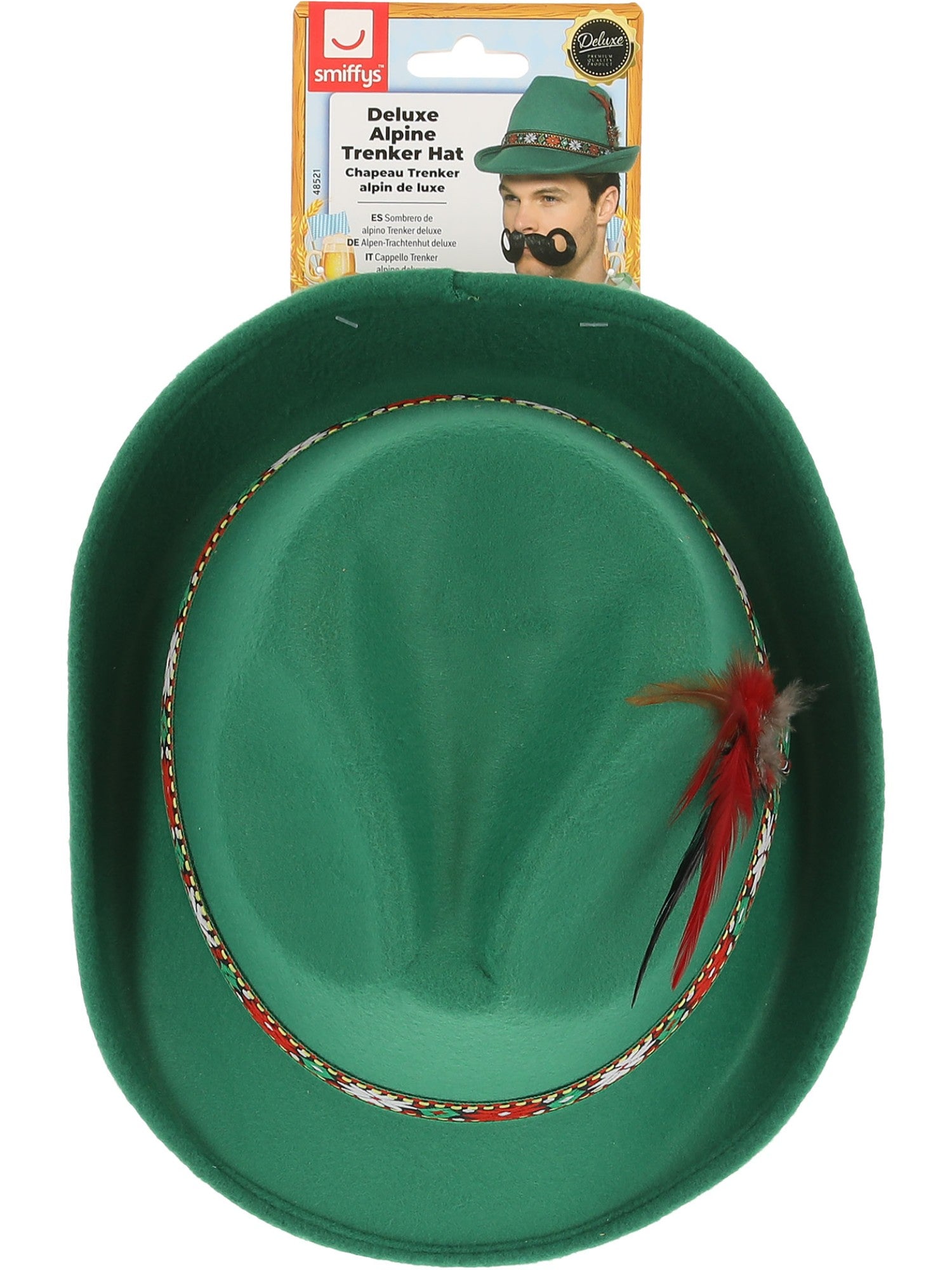 Deluxe Alpine Trenker Hat, Green