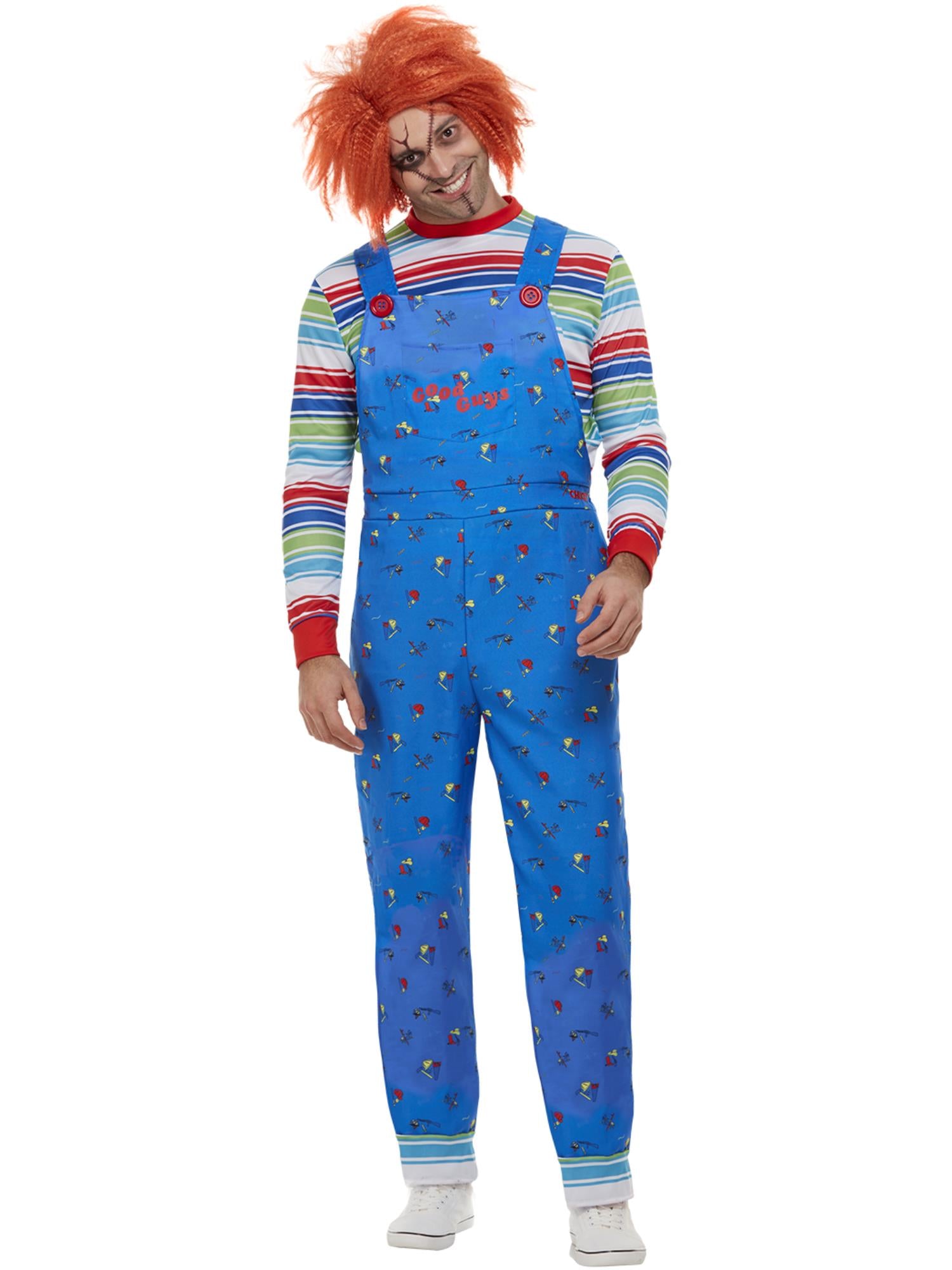 Chucky-Kostüm, blau