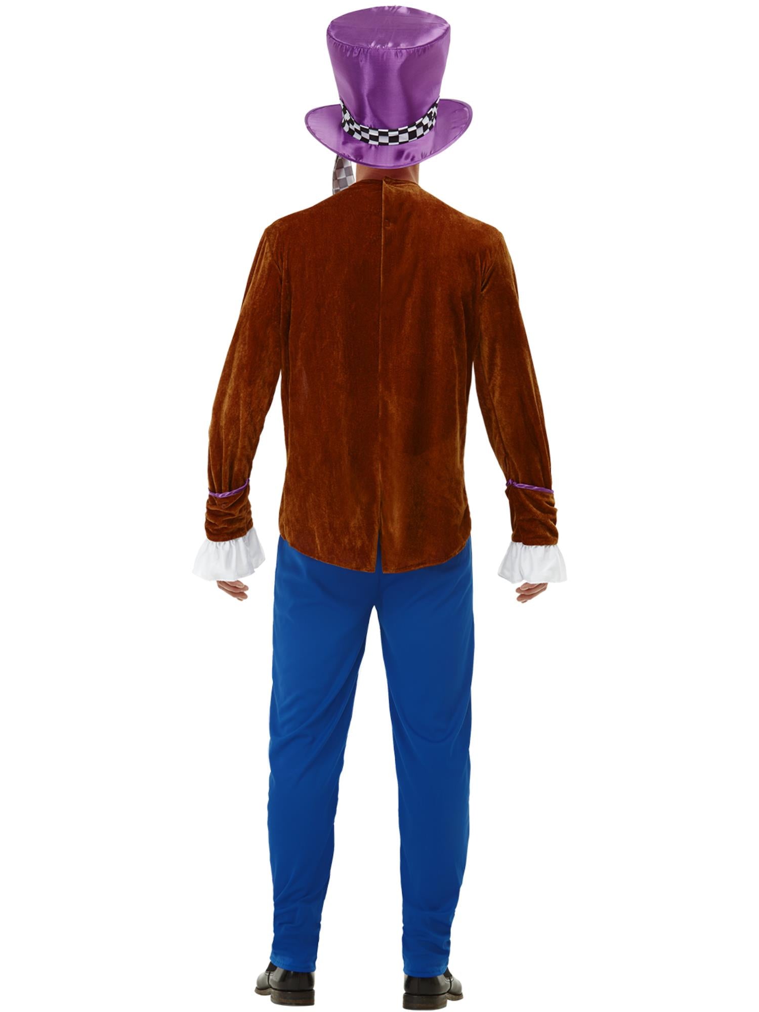Mad Hatter Costume, Multi-Coloured