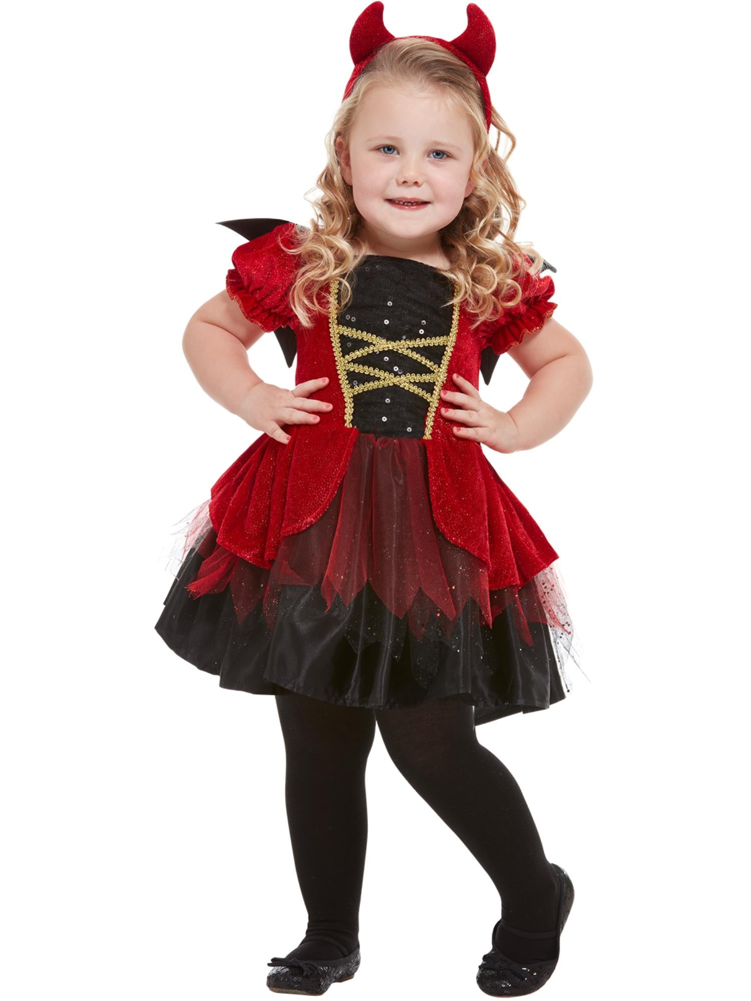 Toddler Devil Costume, Red