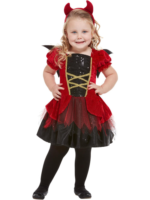 Toddler Devil Costume, Red