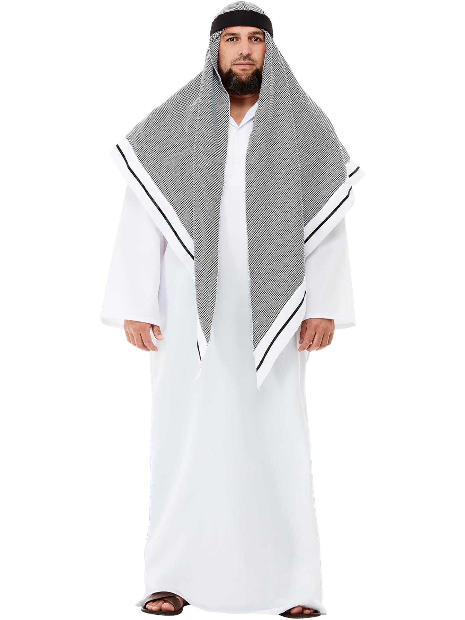 Deluxe Fake Sheikh Costume, White