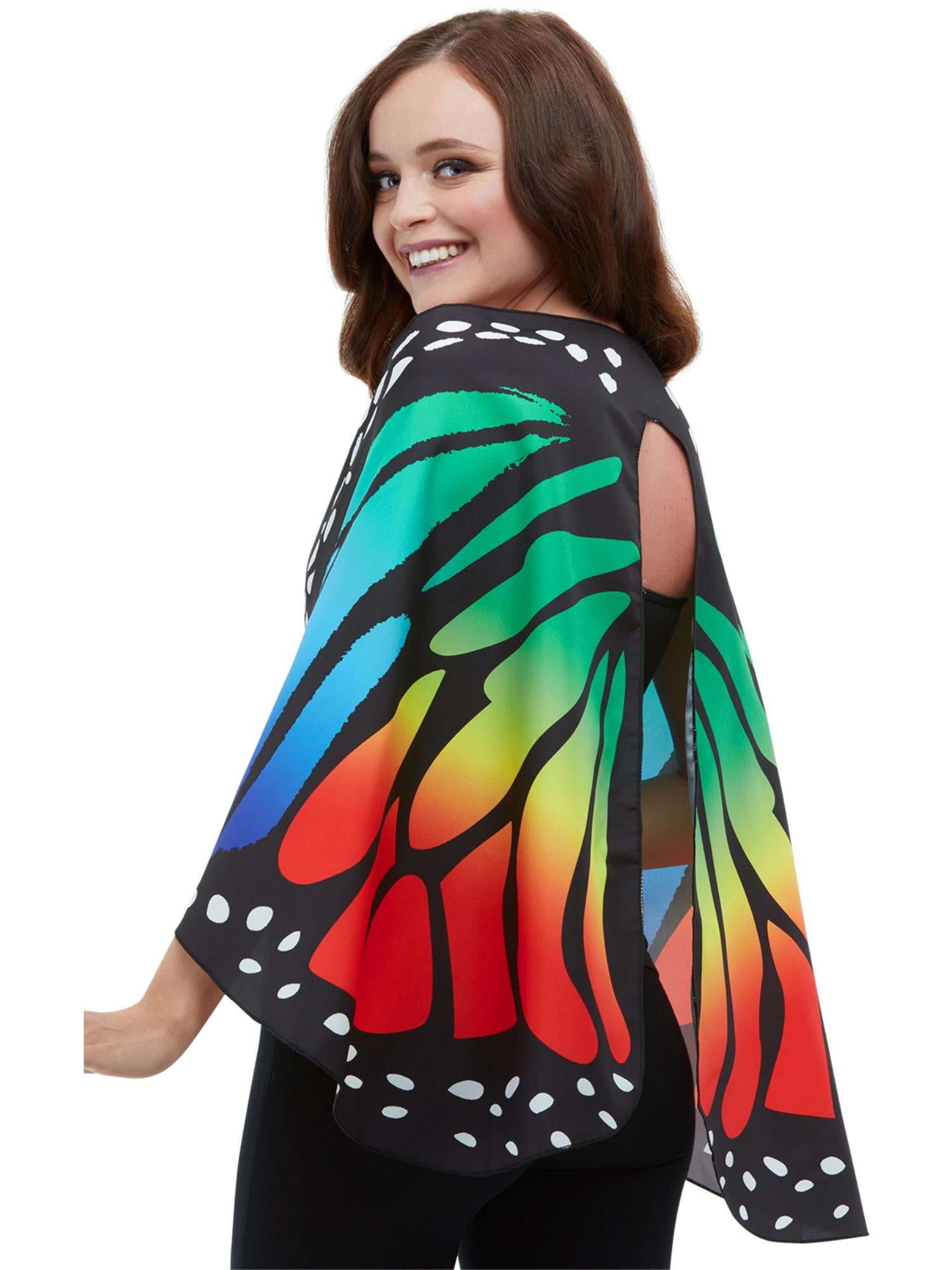 Monarch Butterfly Fabric Wings, Multi-Coloured