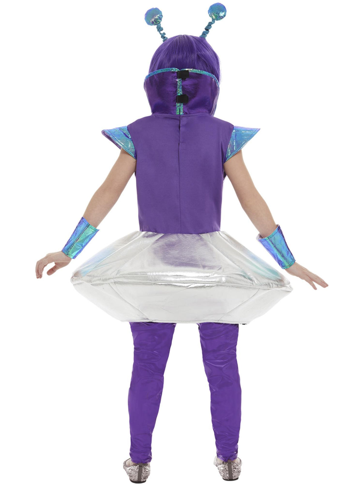 Alien Girl Costume, Silver