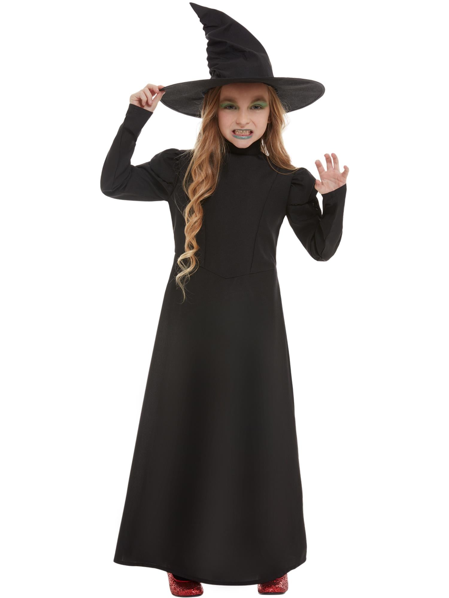 Kostüm „Böse Hexe“, schwarz