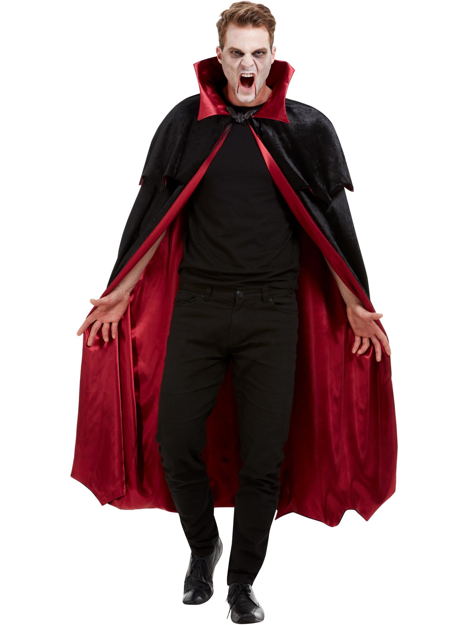Deluxe Vampire Cape, Black