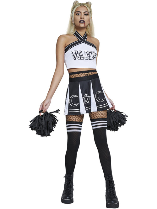 Fever Vamp Cheerleader, Black & White