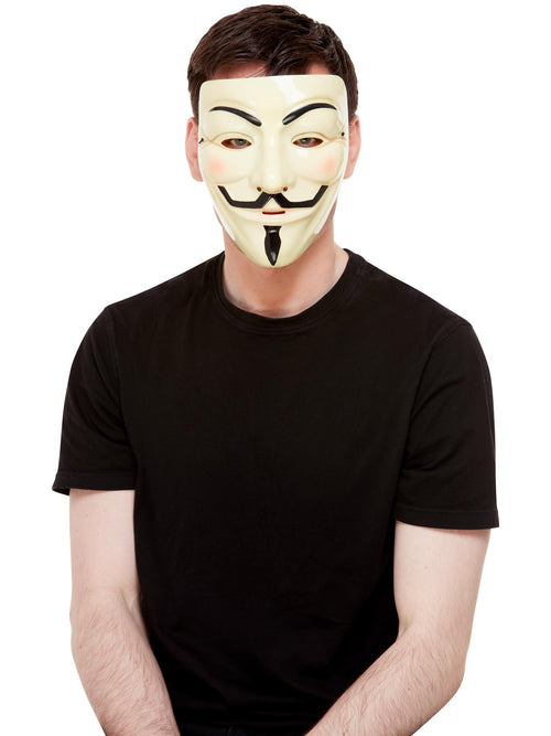 Guy Fawkes Mask, Cream