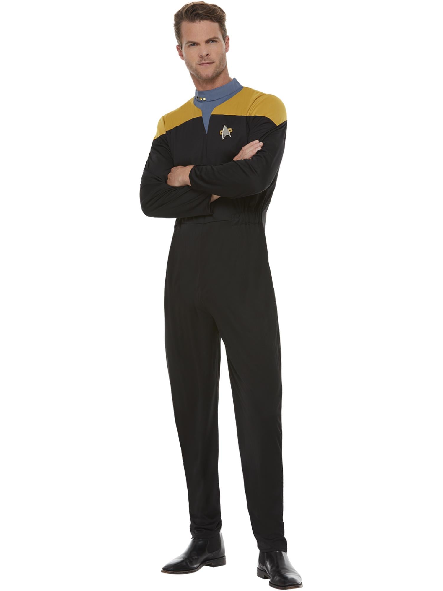 Star Trek, Voyager-dienstuniform, goud en zwart