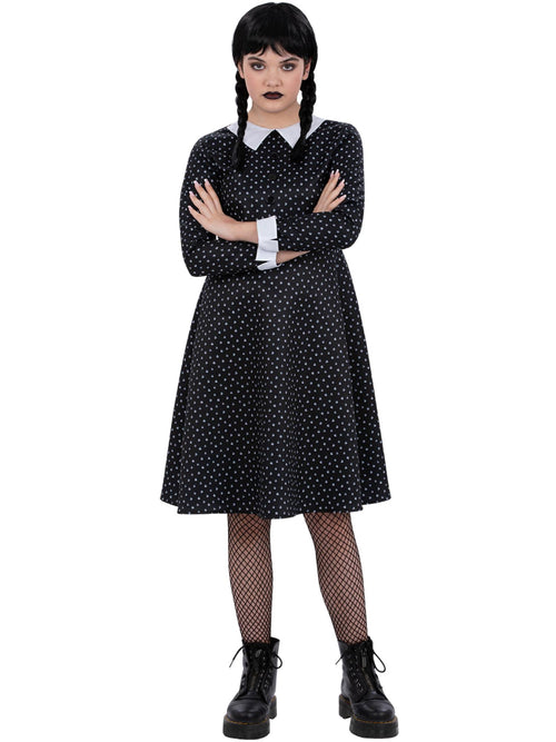 Kids Gothic School Girl Costume