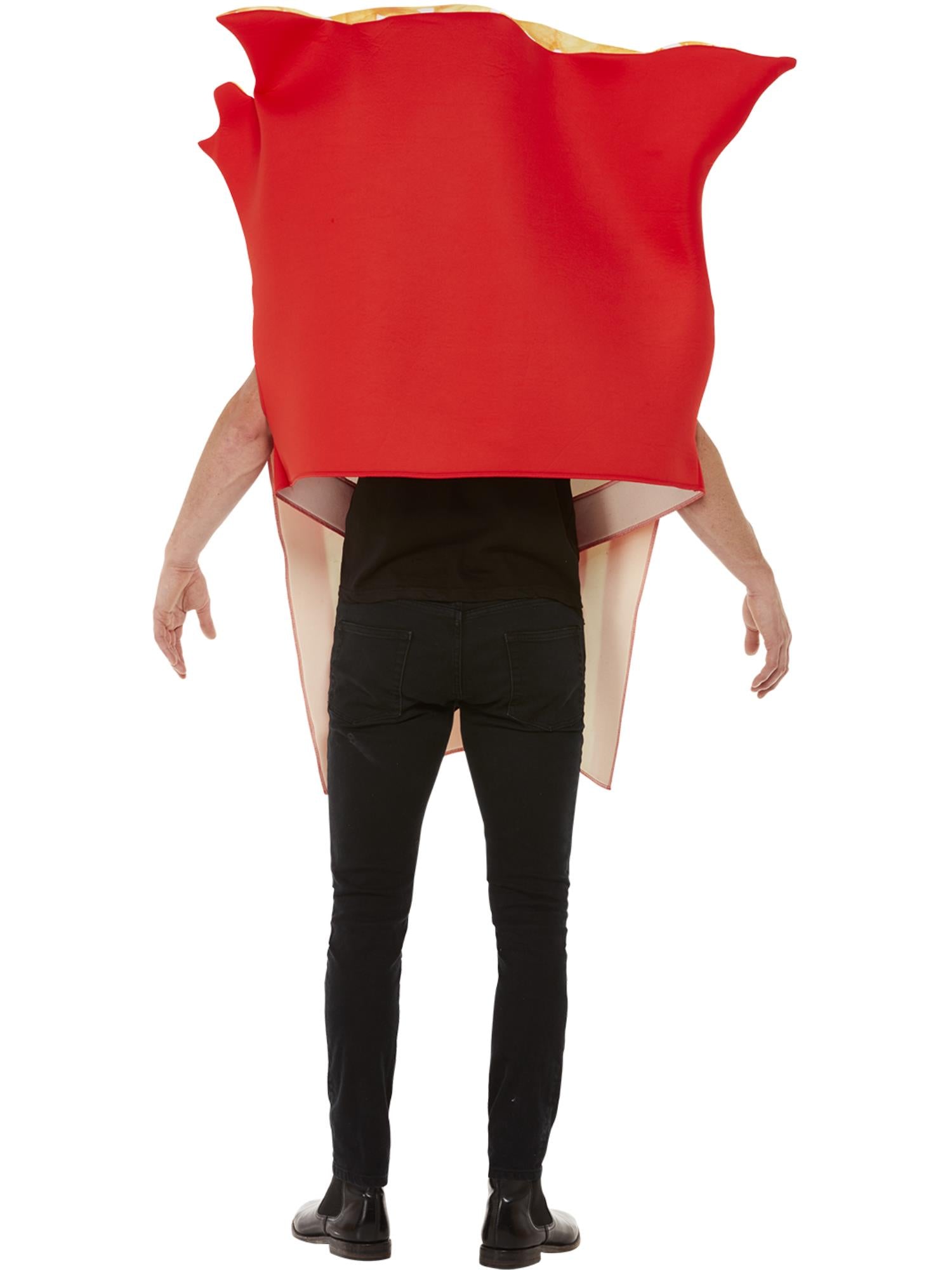 French Fries Costume, Red & White