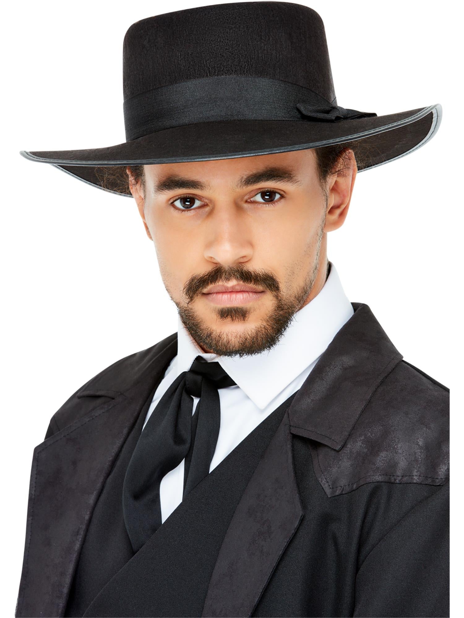20s Wide Brim Fedora Hat
