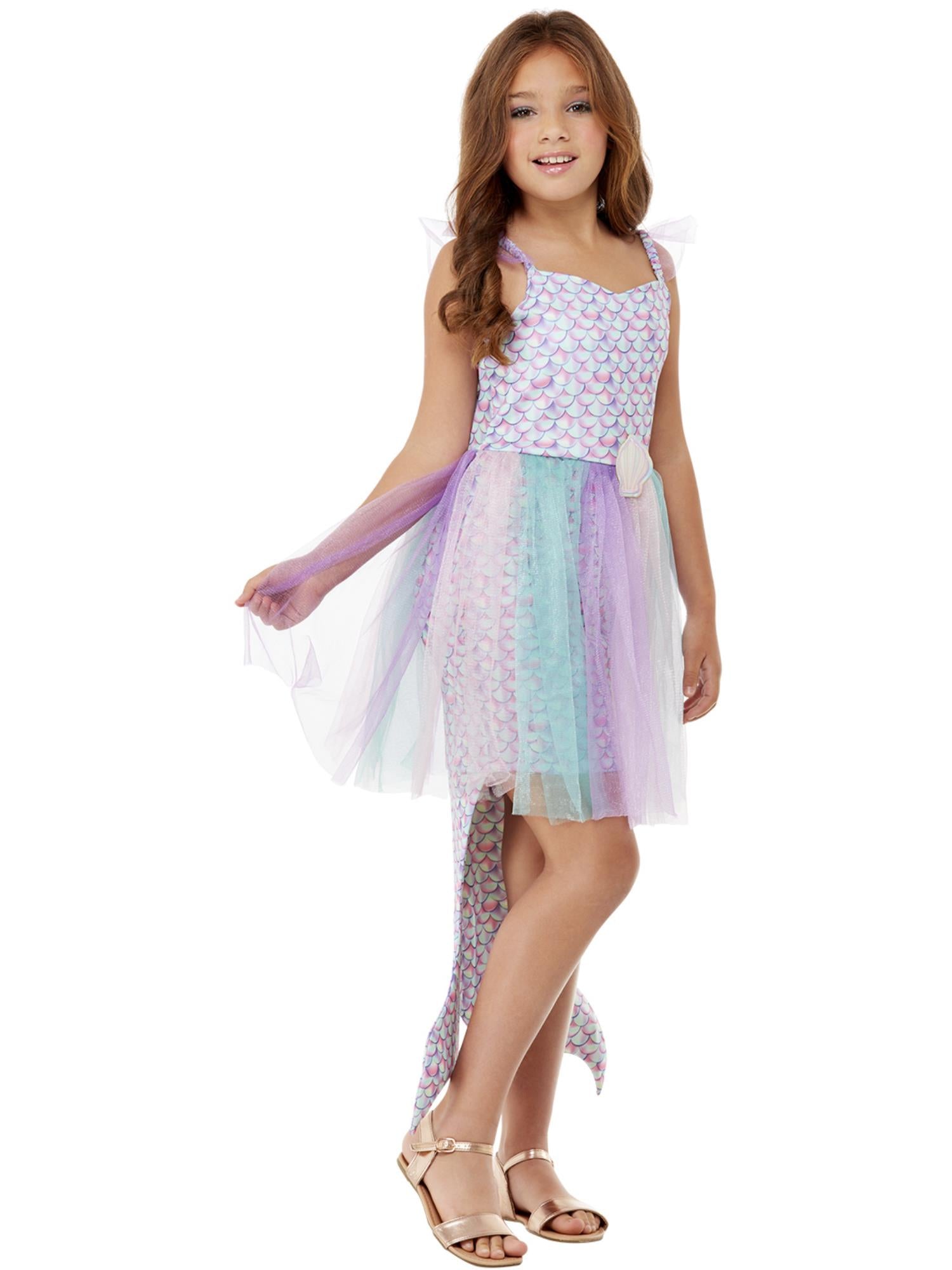 Seashell Mermaid Costume, Purple