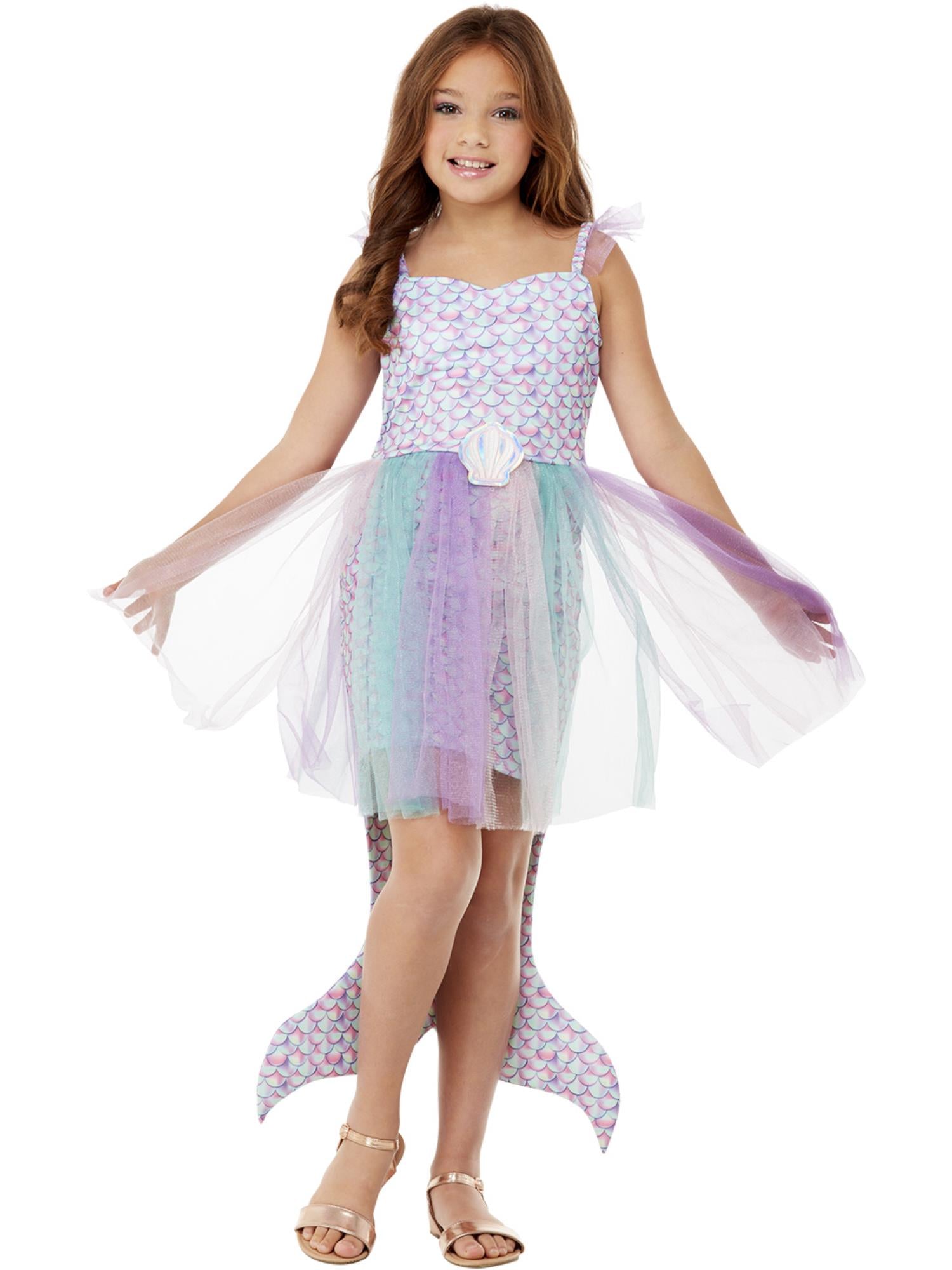 Seashell Mermaid Costume, Purple
