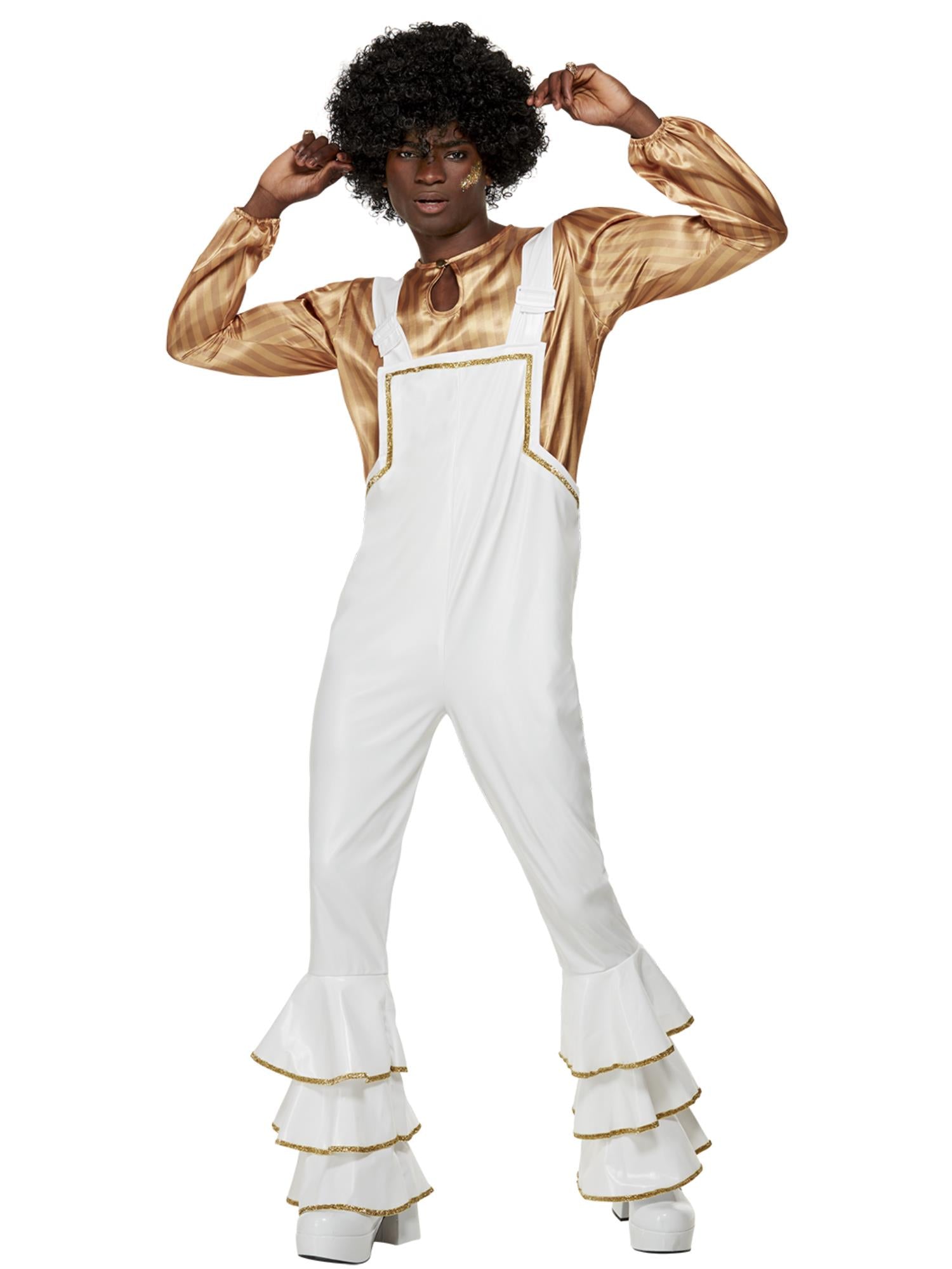 70s Glam Costume, White