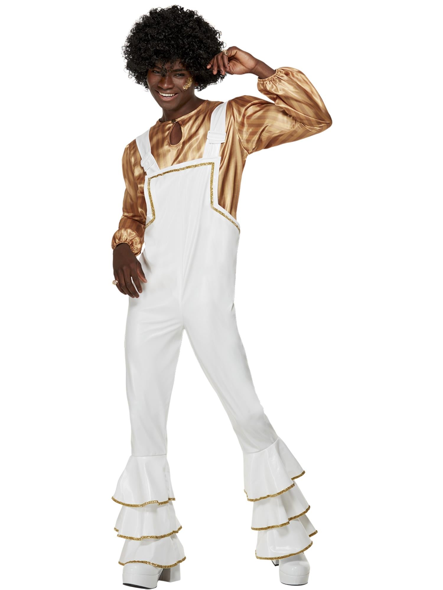 70s Glam Costume, White