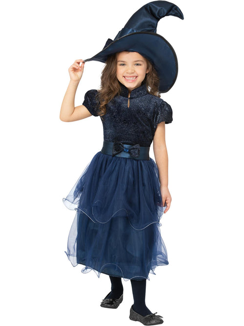 Deluxe Midnight Witch Costume, Blue