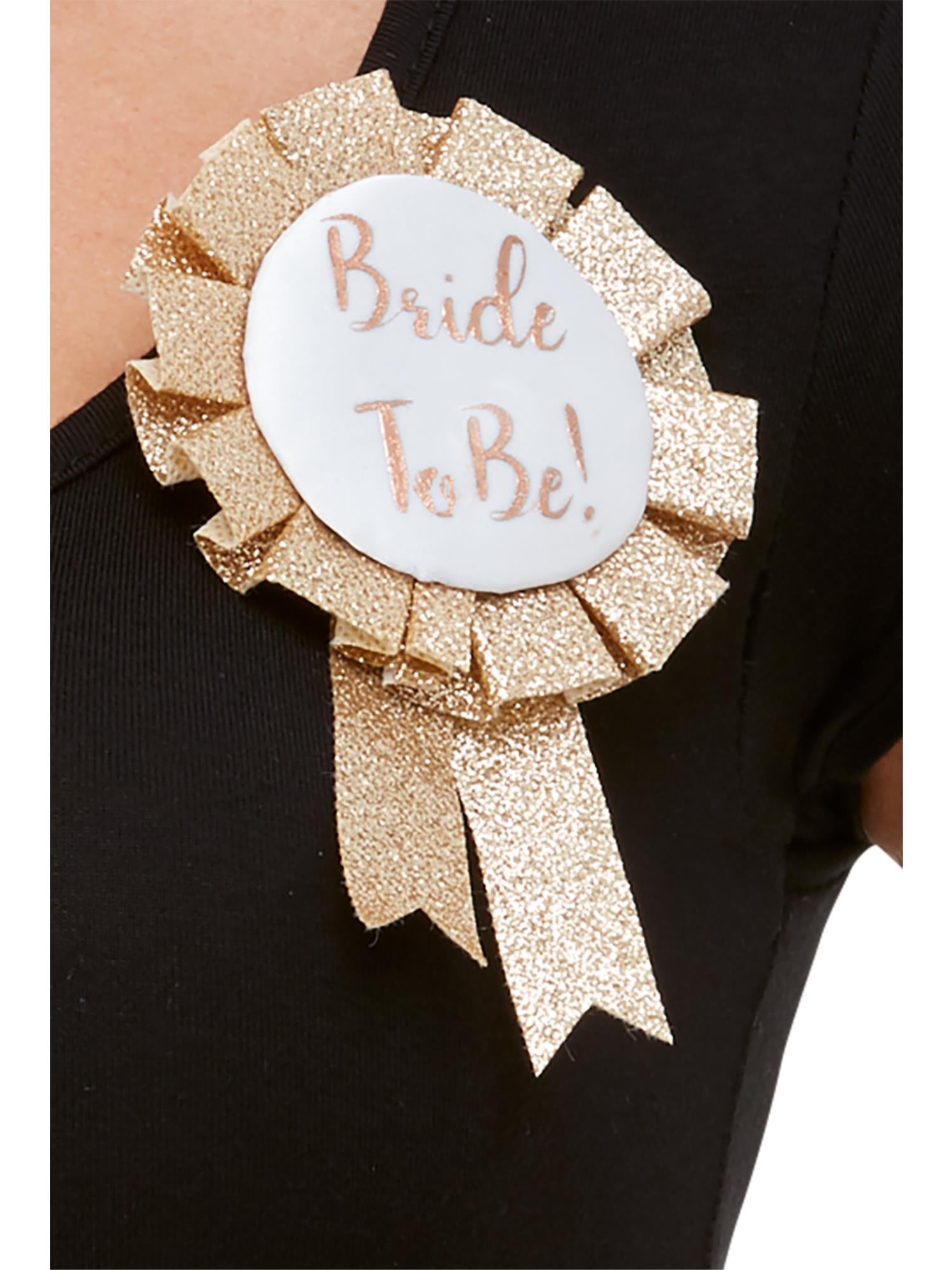 Bride To Be Rosette, Rose Gold