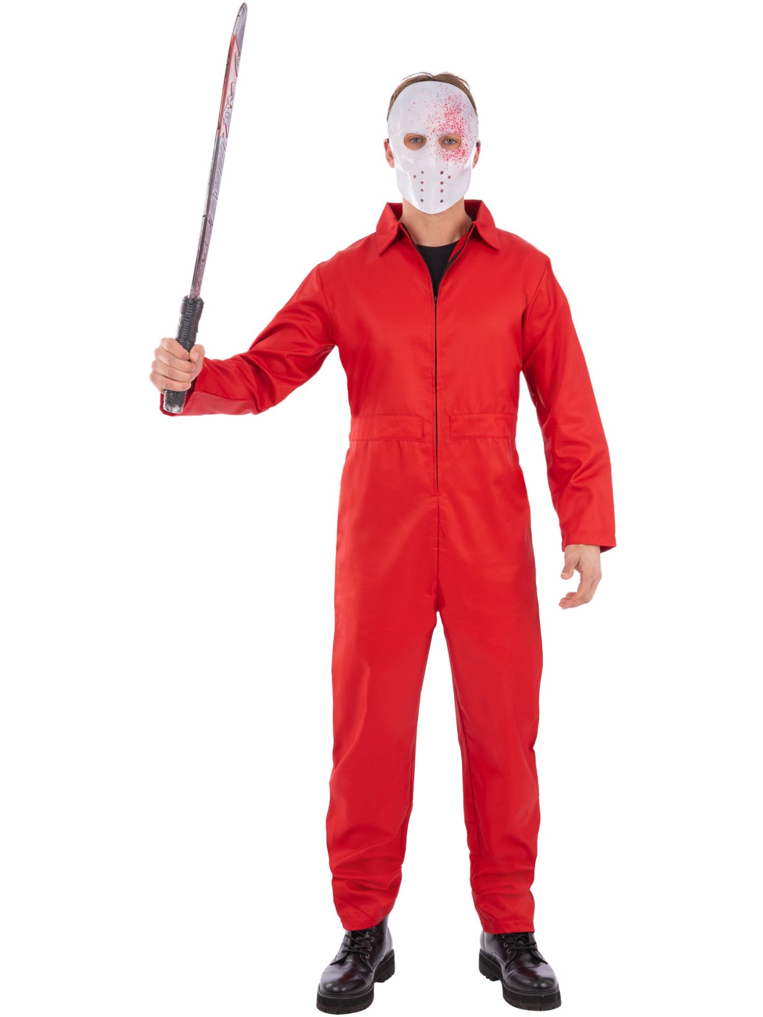 Bank Robber Boiler Suit, Red