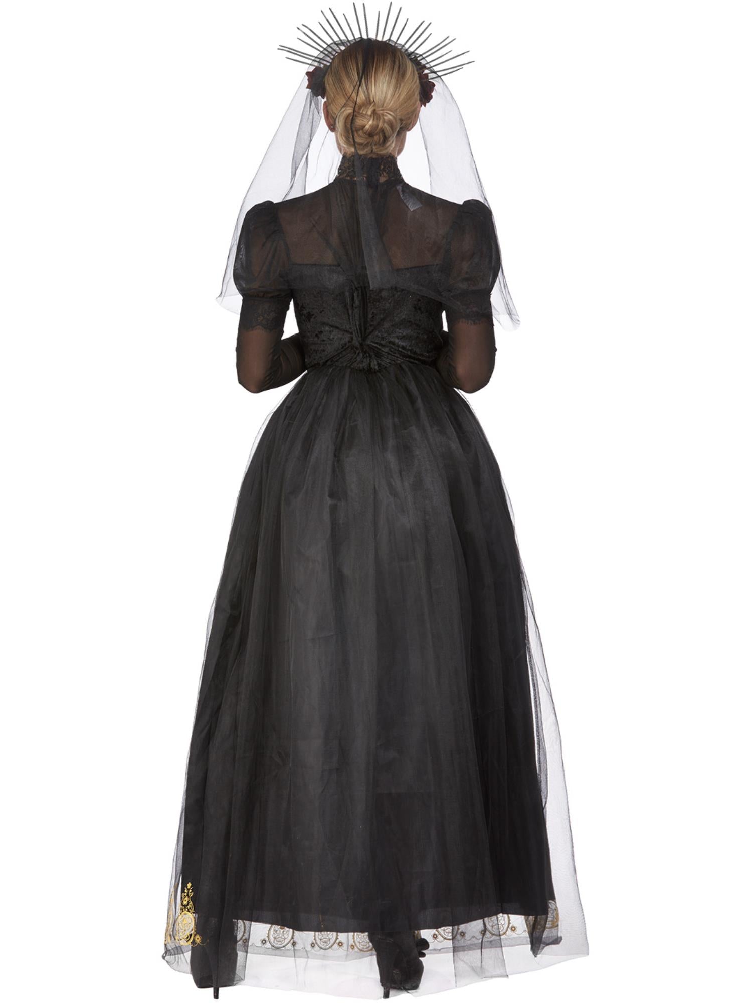 Deluxe DOTD-Kostüm „Sacred Heart Bride“, schwarz