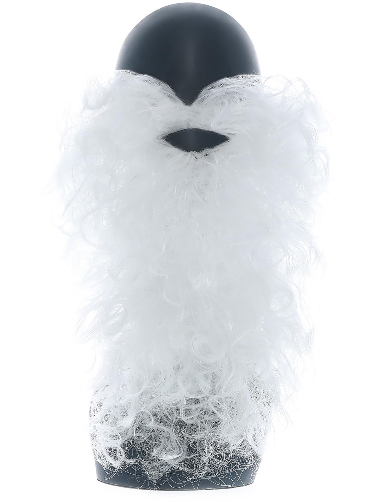 Kerstmanbaard, wit