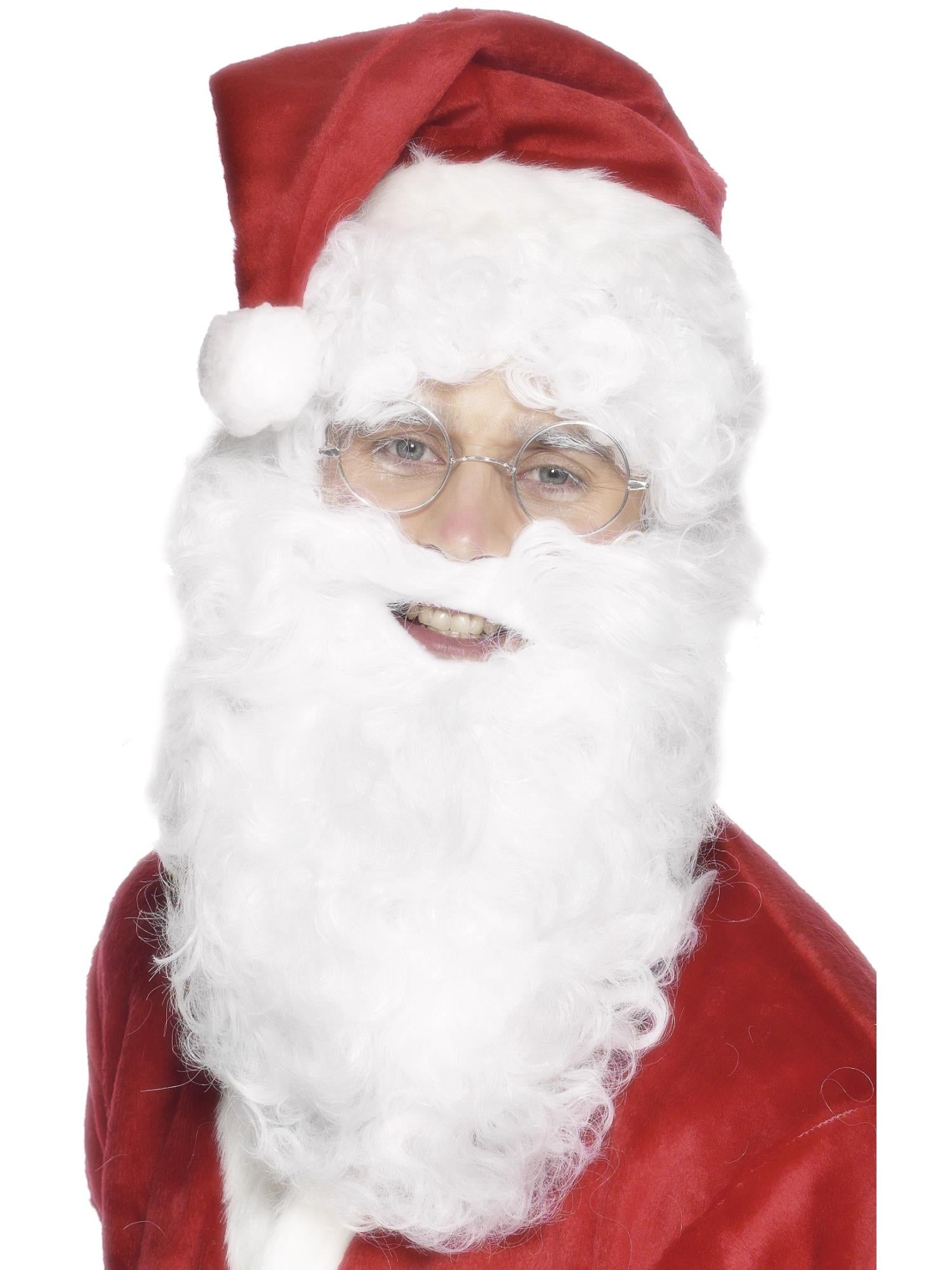 Kerstmanbaard, wit