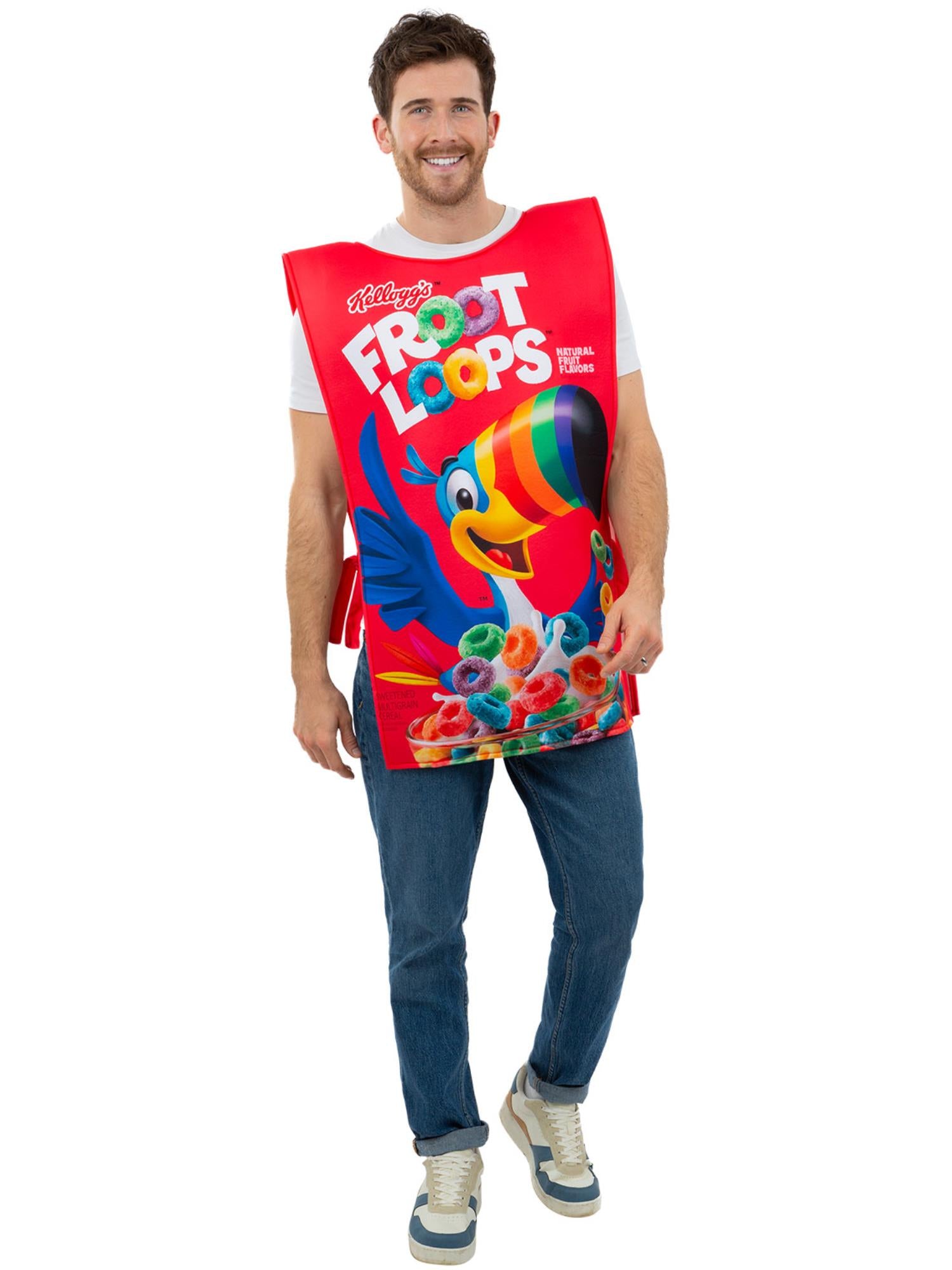 Kelloggs™ Froot Loops™ Cereal Box Costume