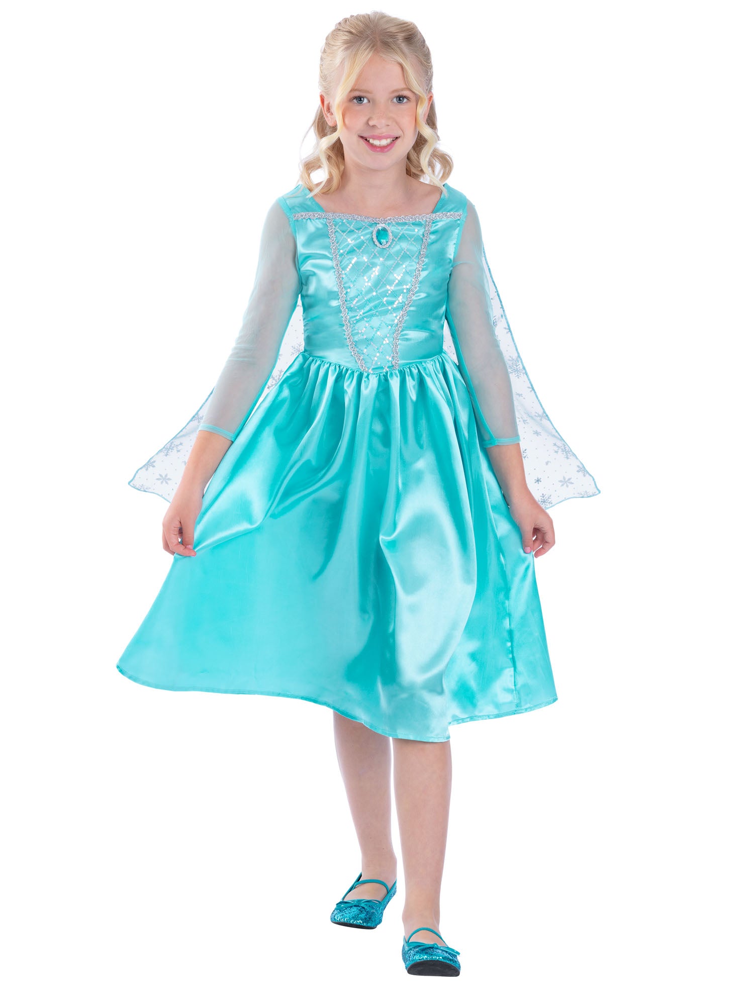Ice Princess Costume, Blue